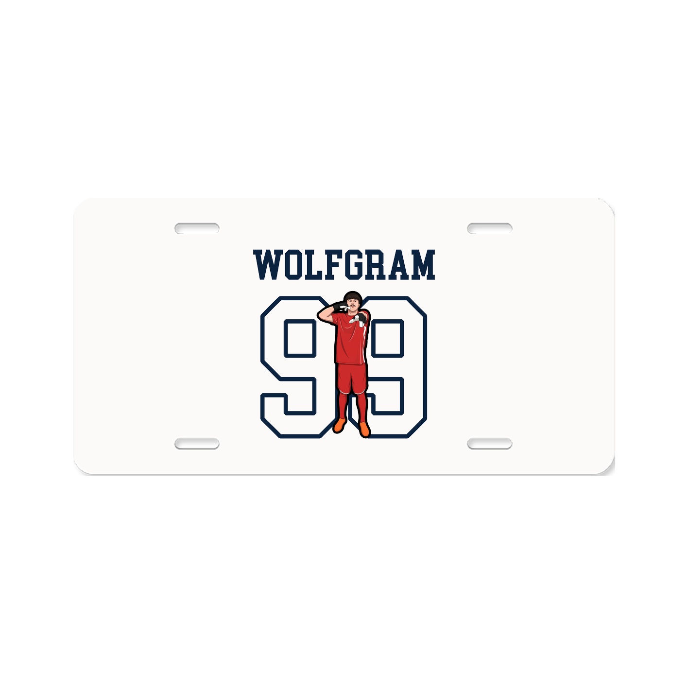 License Plate — Shirsey in Classic