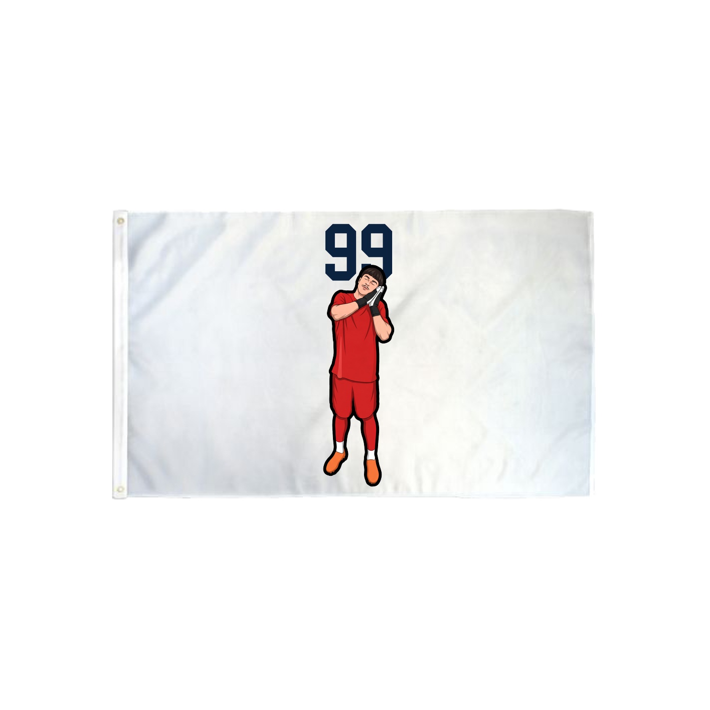 3x5 Flag — Number Top in Classic