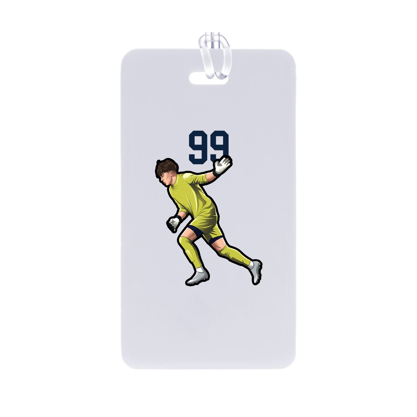 Bag Tag — Number Top in Classic