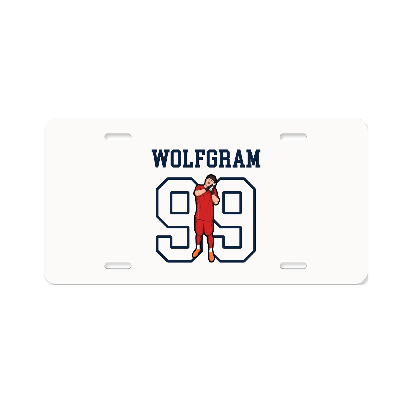 License Plate — Shirsey in Classic