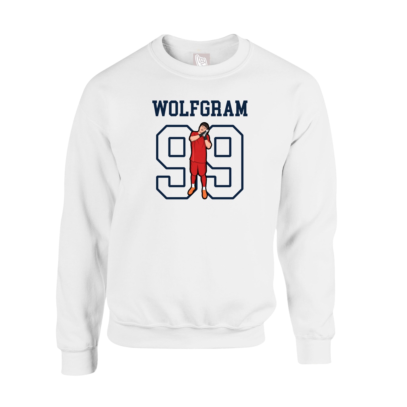 Fleece Crew — Shirsey in White