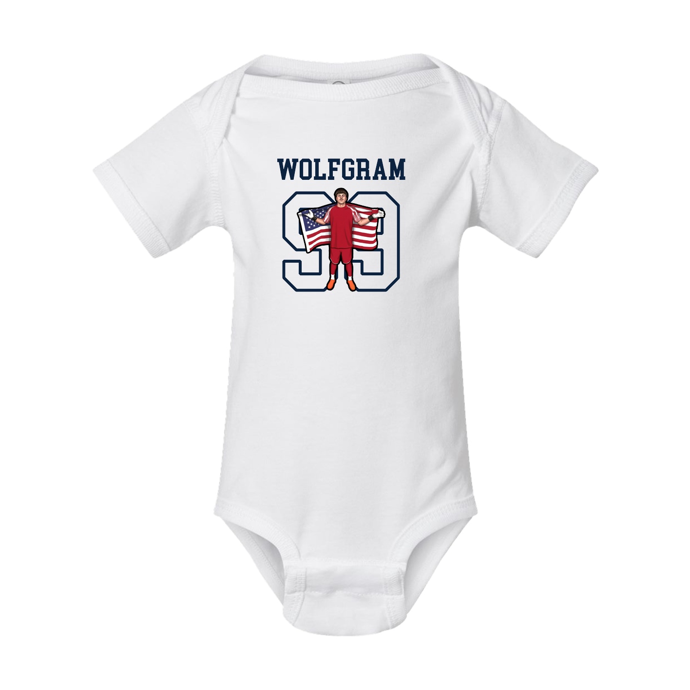 Baby Onesie — Shirsey in White