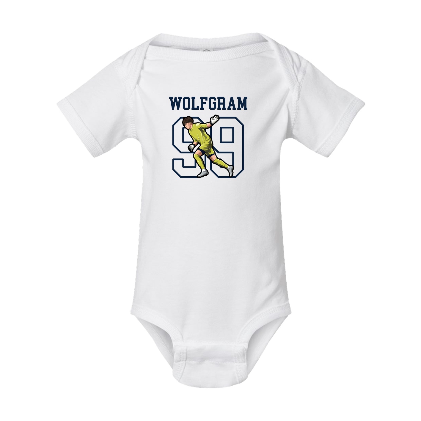 Baby Onesie — Shirsey in White