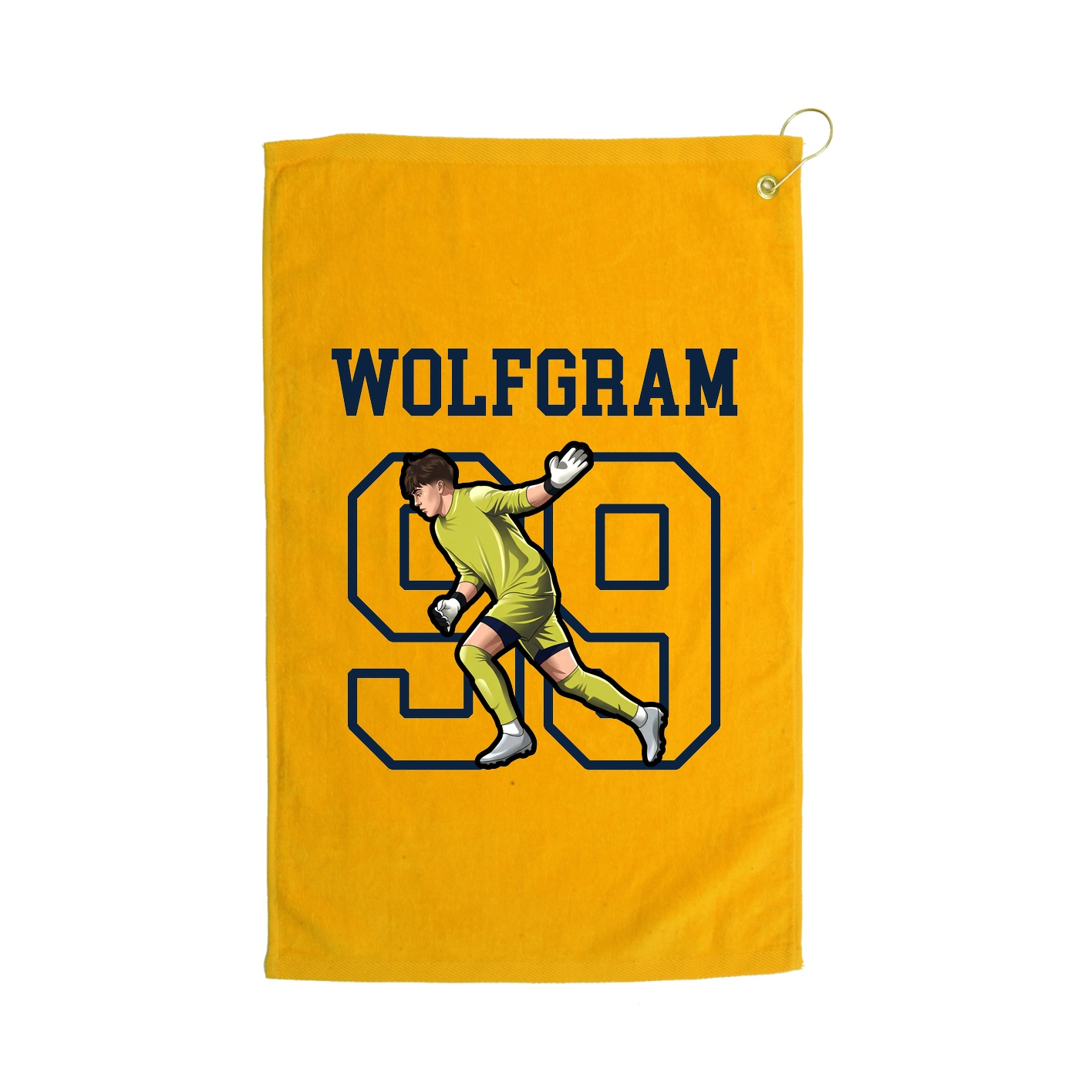 Golf Towel — Shirsey in Gold