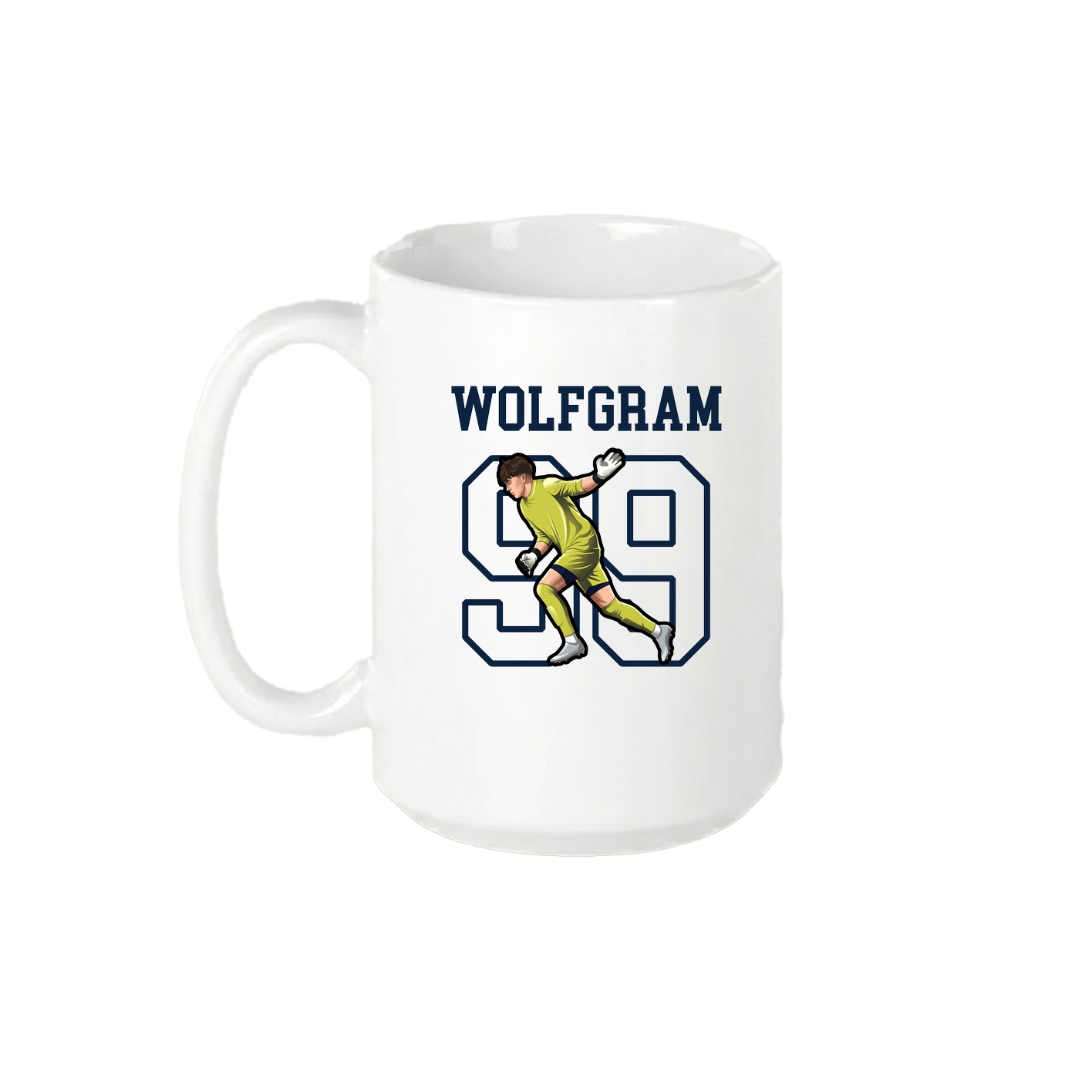 15oz Coffee Mug — Shirsey in White