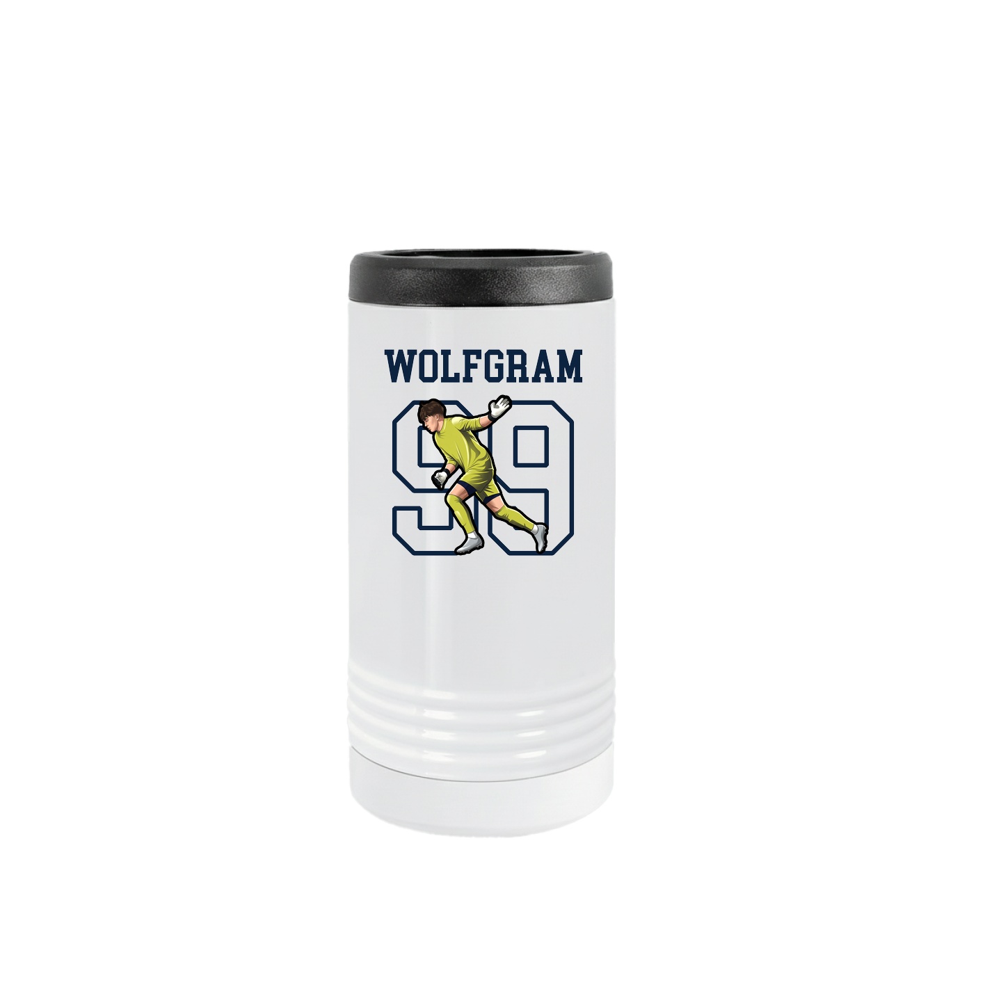 Slim Beverage Holder — Shirsey in White
