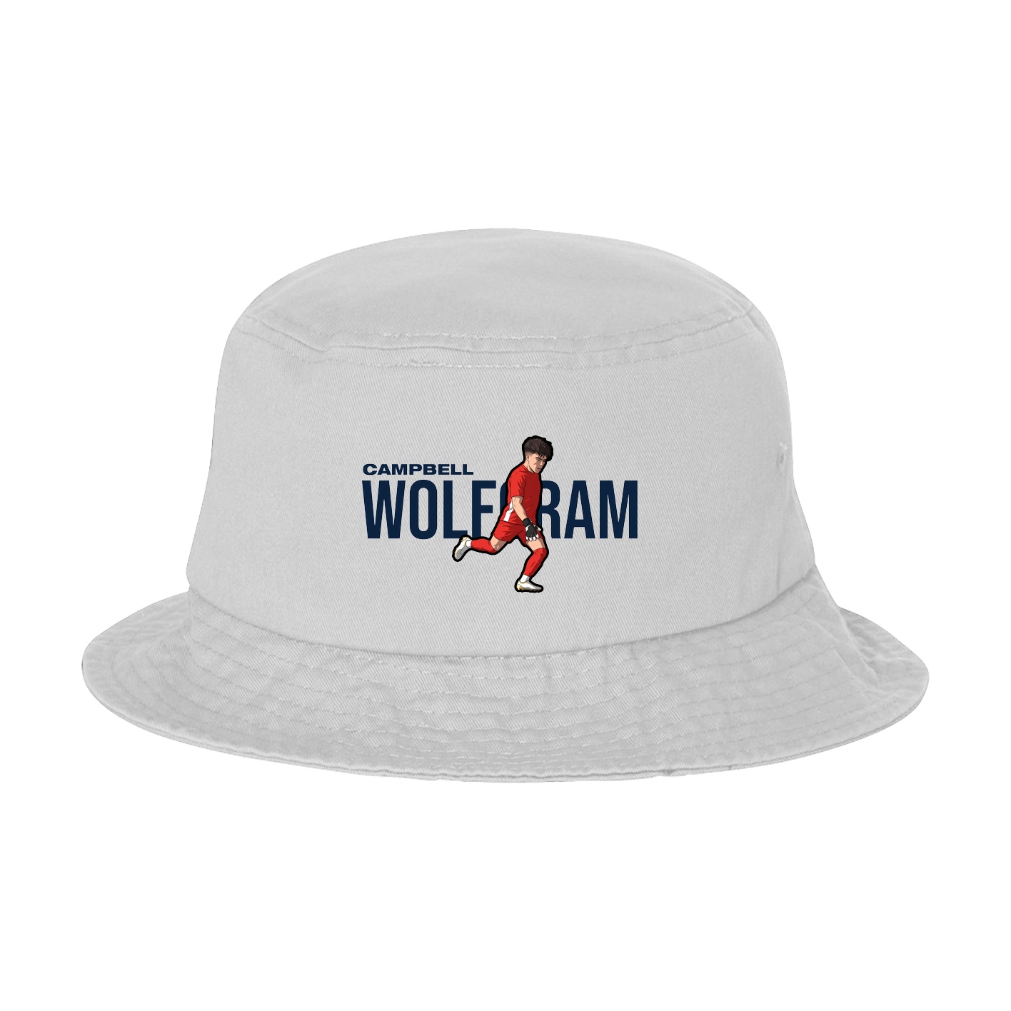 Bucket Cap — Player Name in White