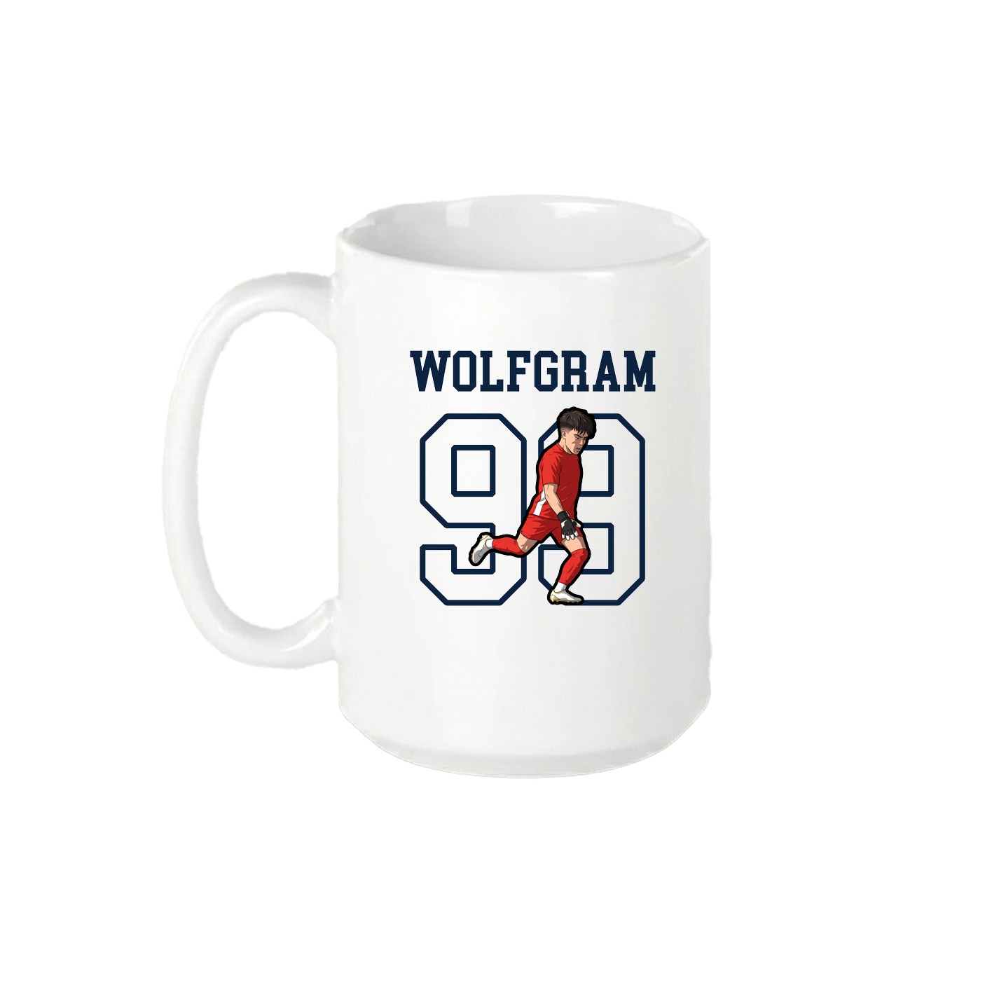 15oz Coffee Mug — Shirsey in White
