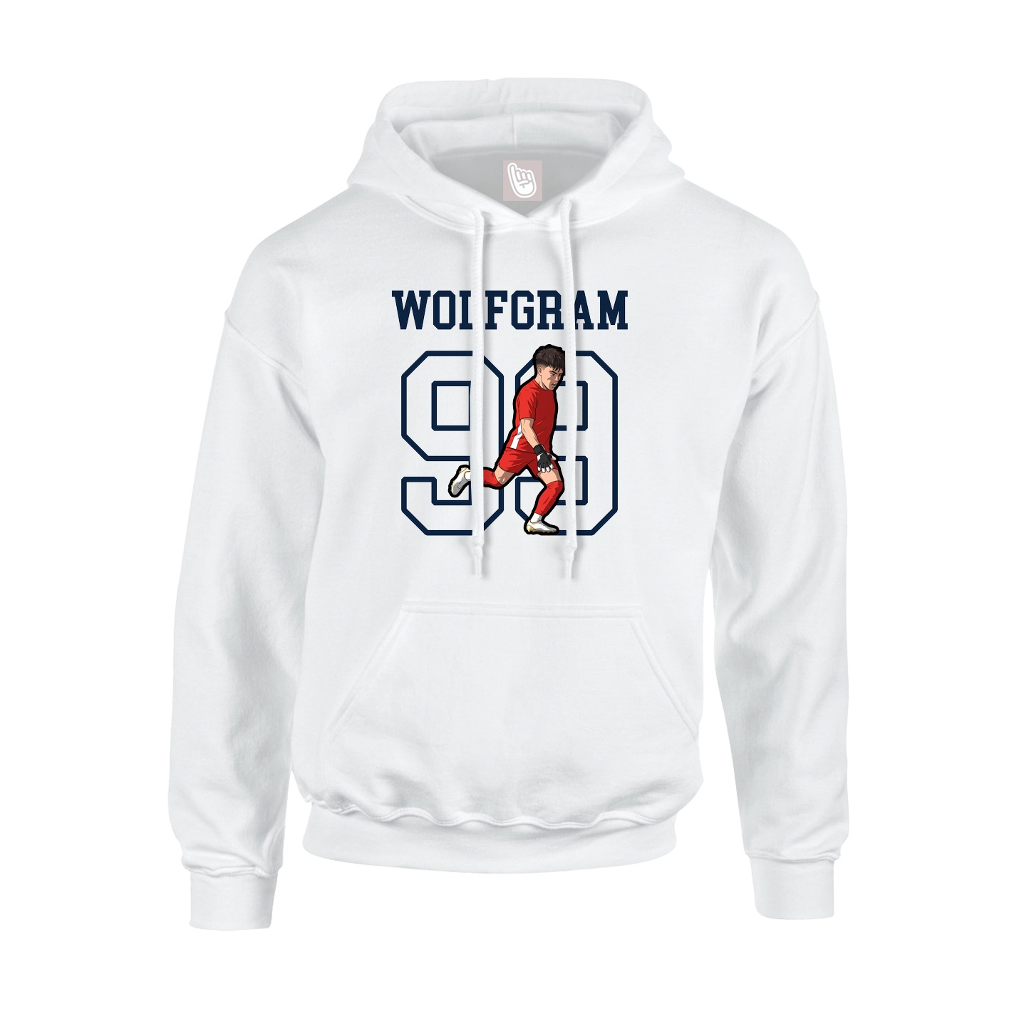 Youth Hoodie — Shirsey in White