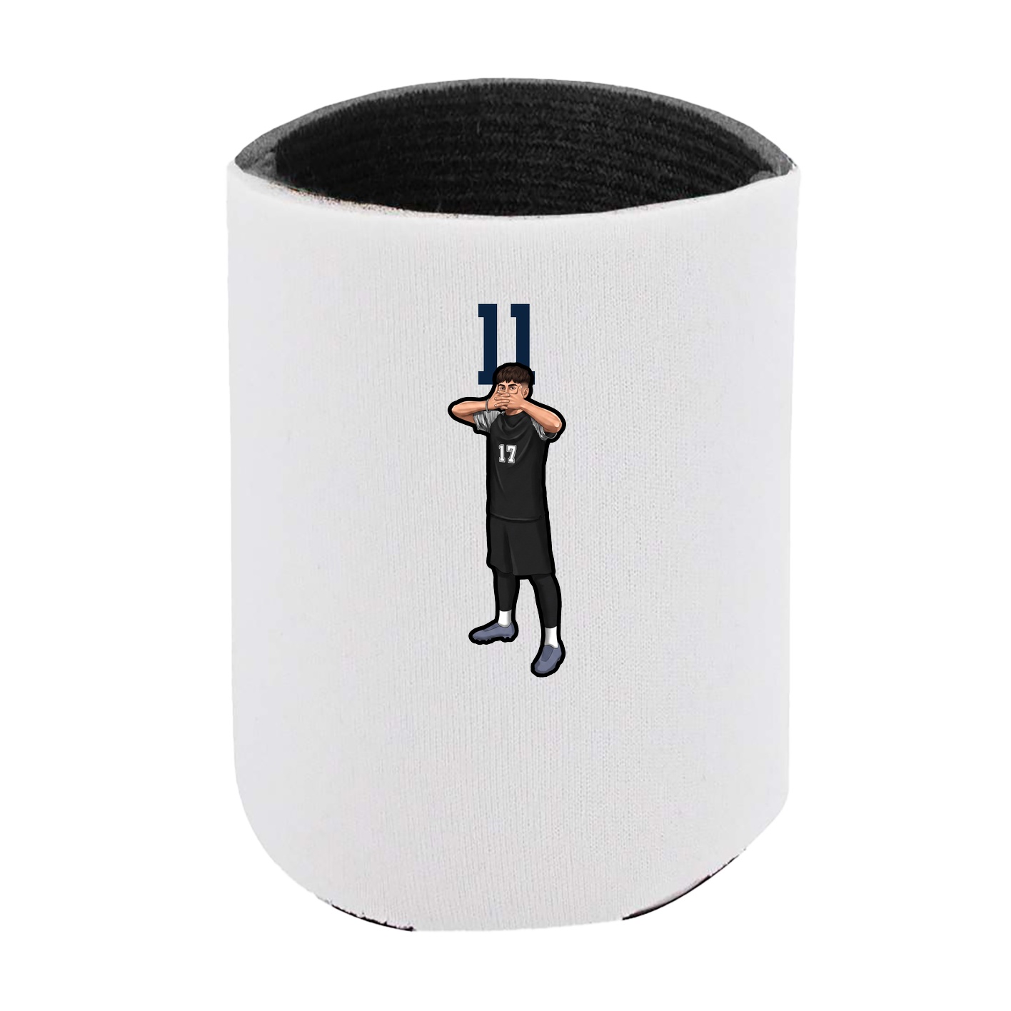 Can Holder — Number Top in White