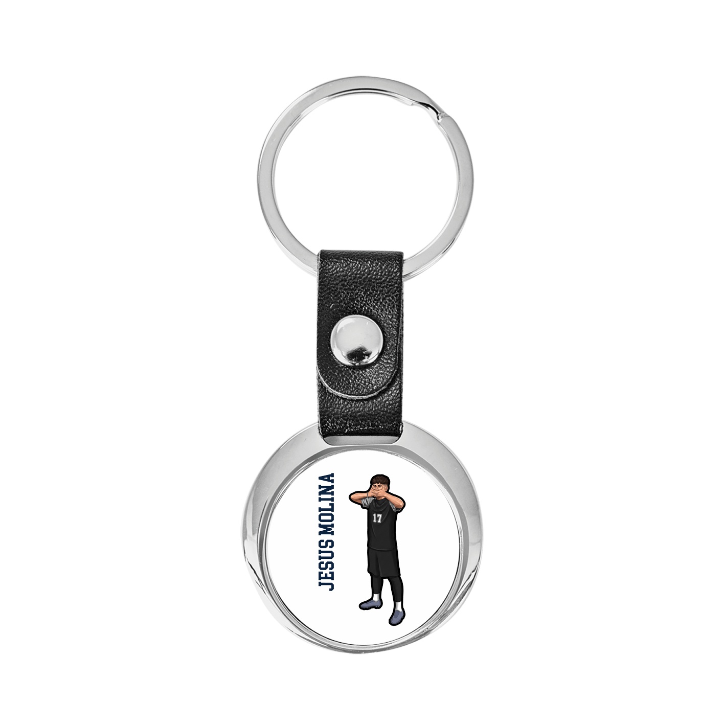 Key Chain — Name Vertical in Classic