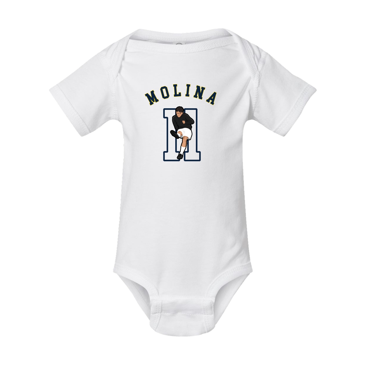 Baby Onesie — Shirsey Arch in White