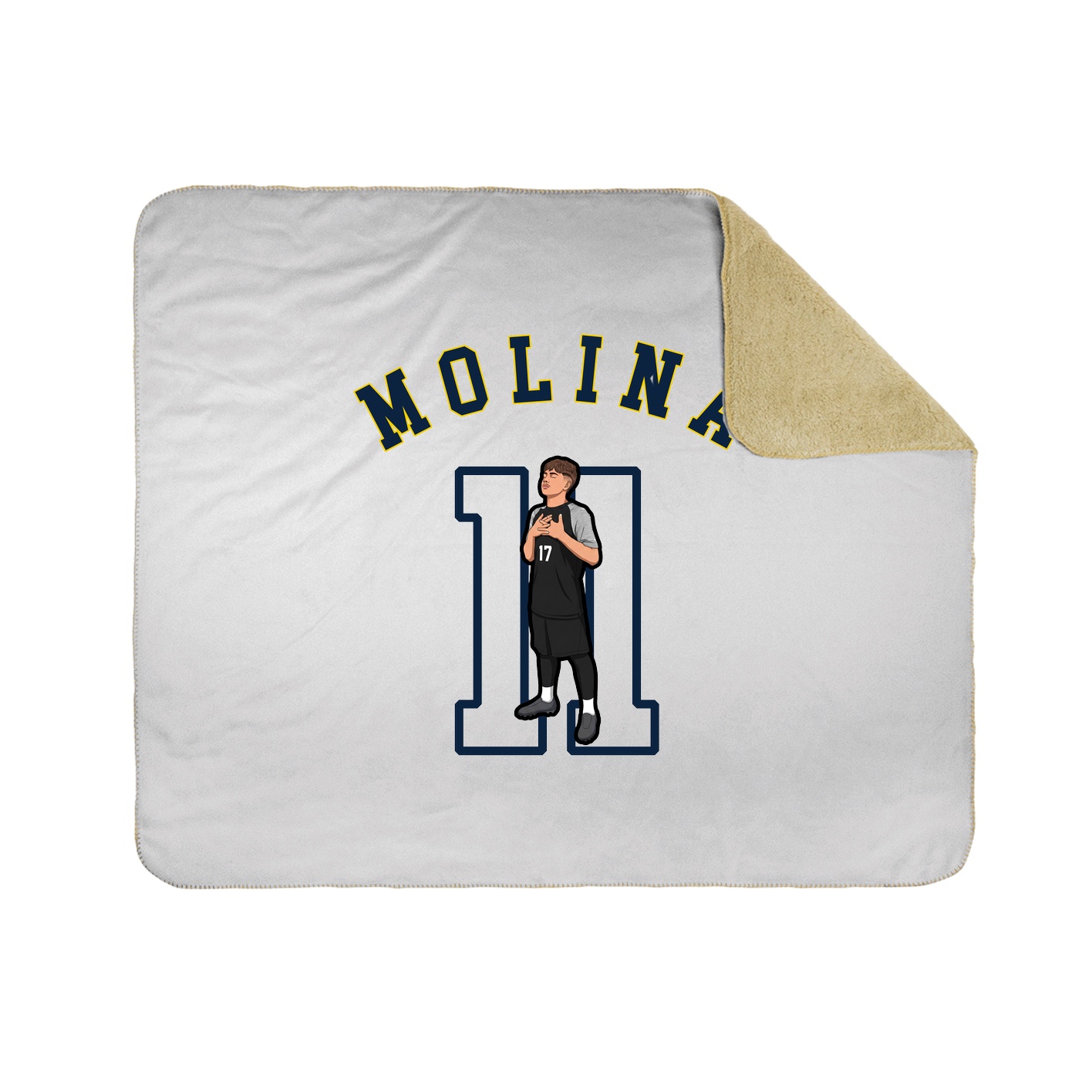 Throw Blanket — Shirsey Arch in White