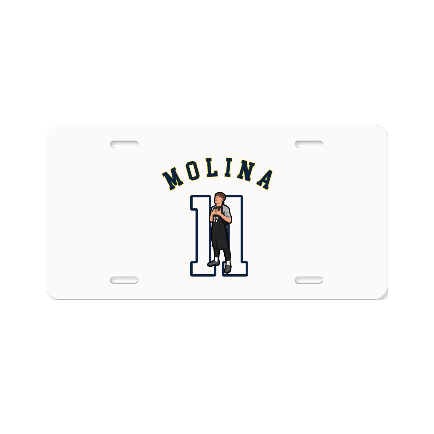 License Plate — Shirsey Arch in Classic