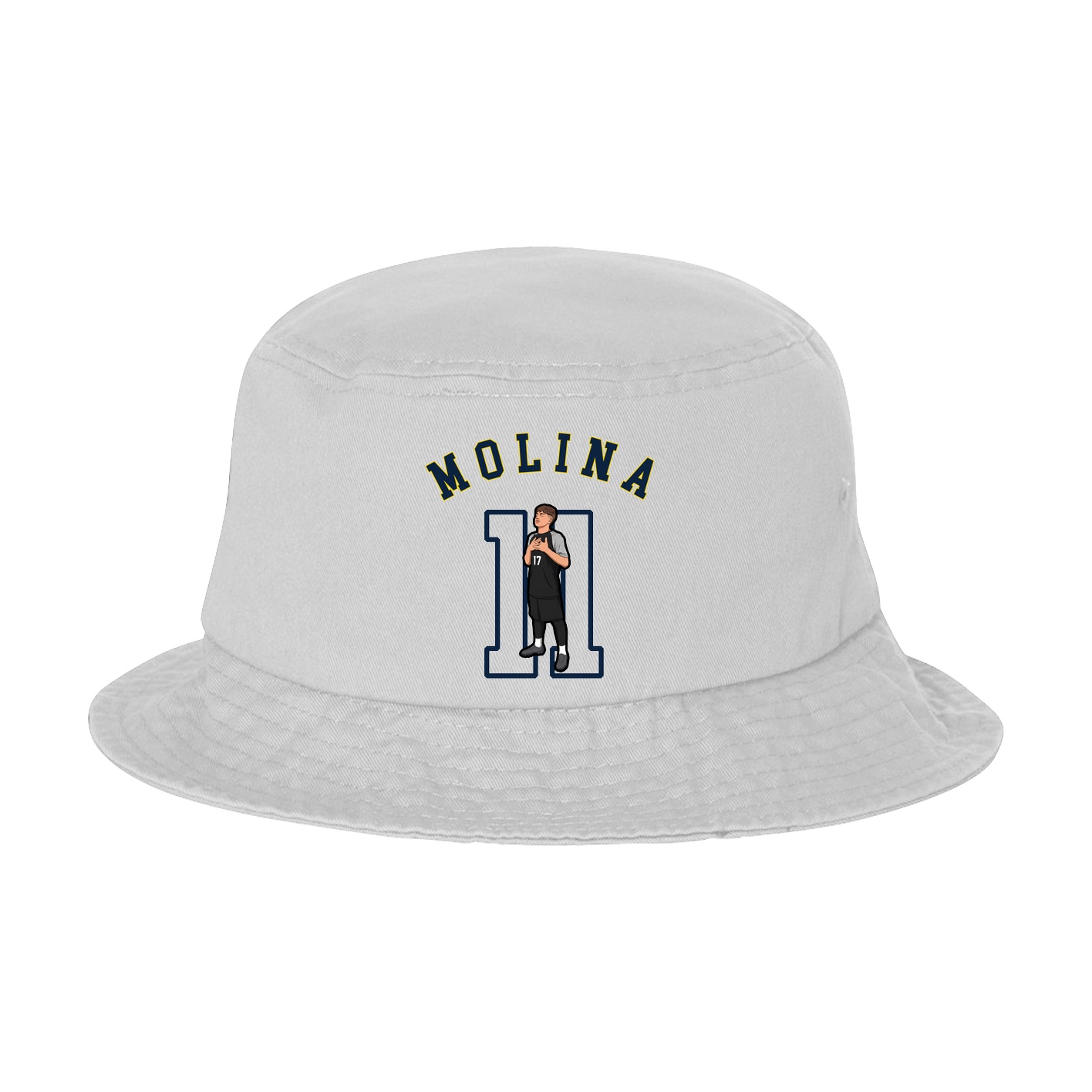 Bucket Cap — Shirsey Arch in White