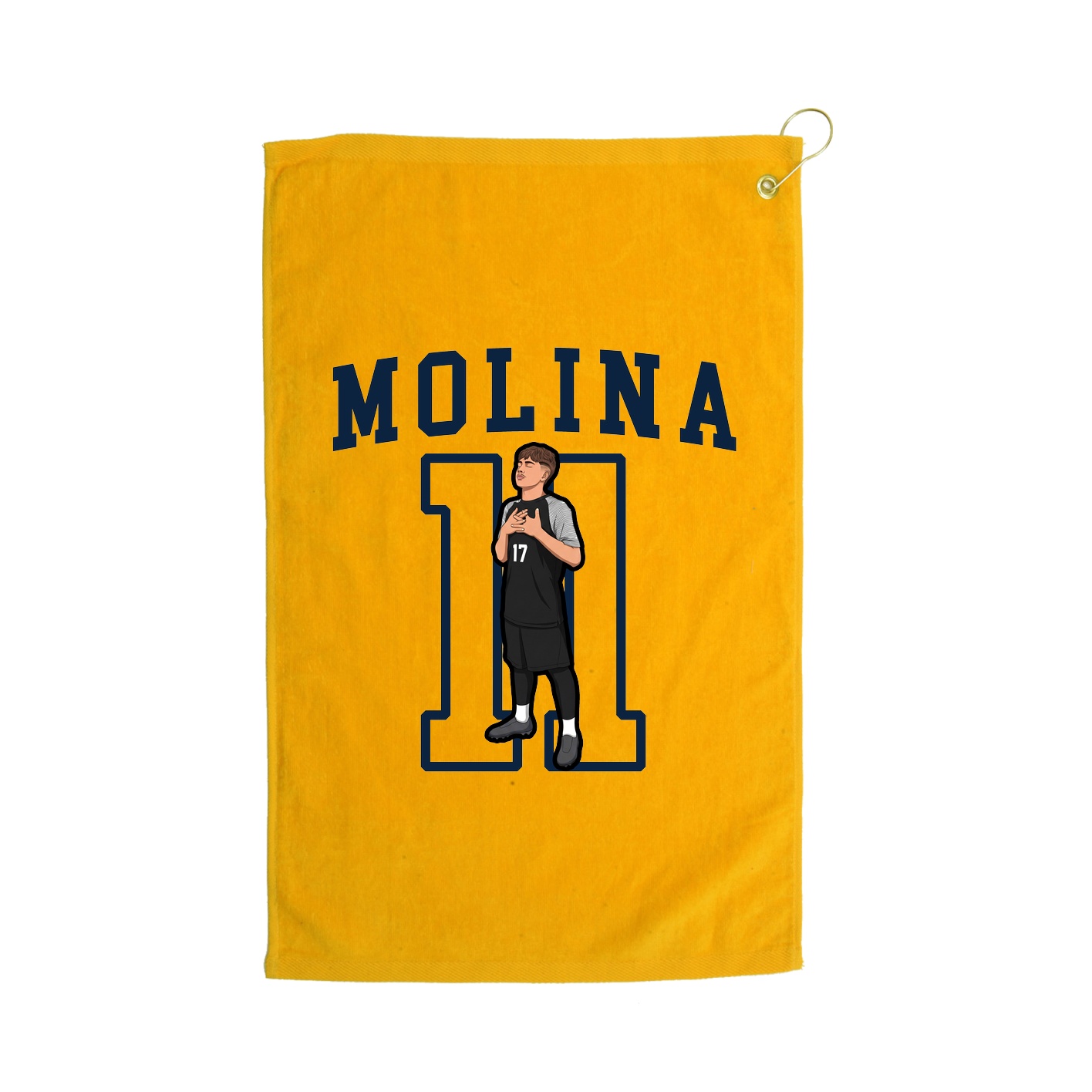 Golf Towel — Shirsey in Gold
