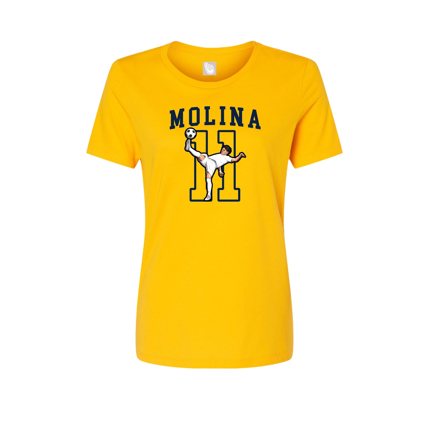 Womens Tee — Shirsey in Gold
