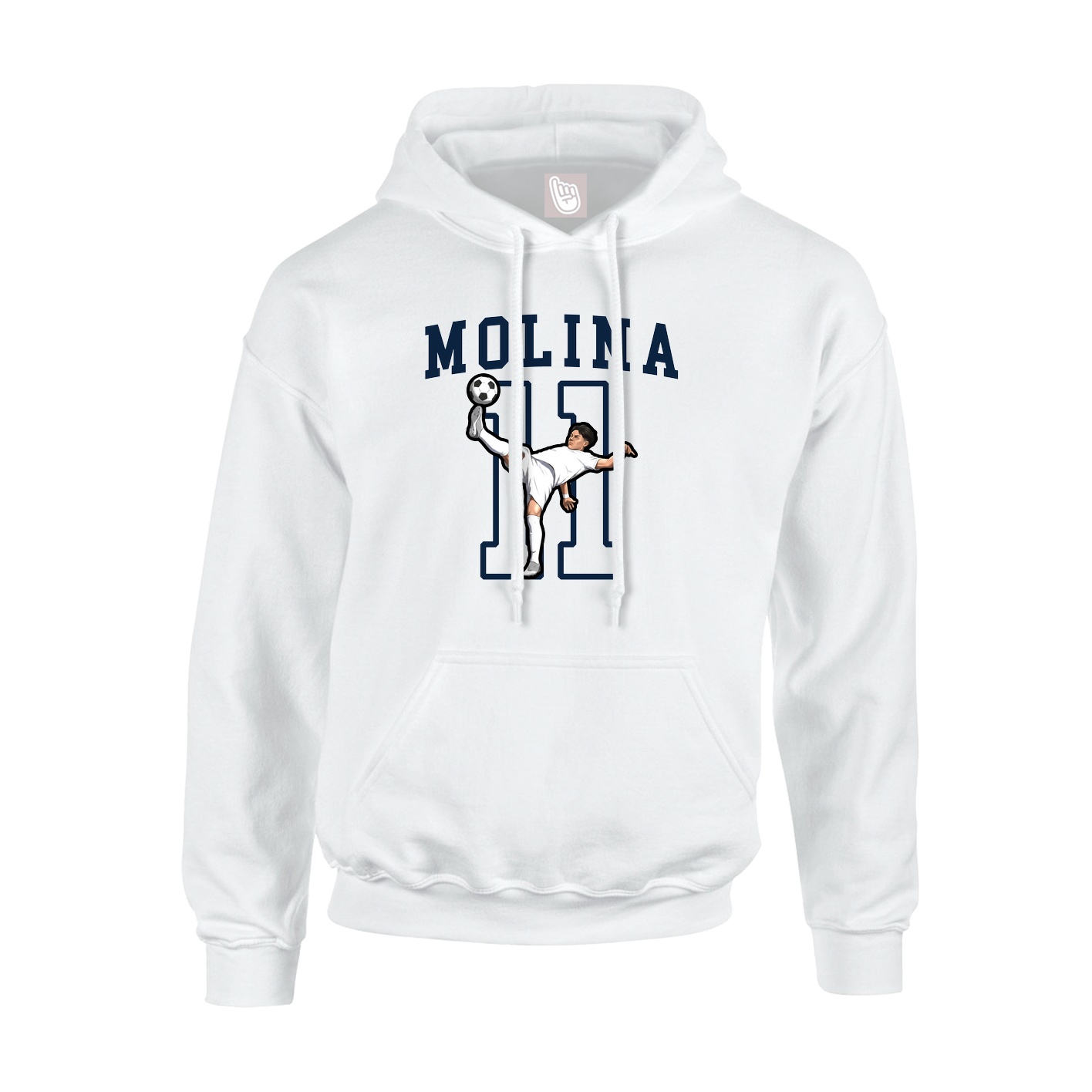 Youth Hoodie — Shirsey in White