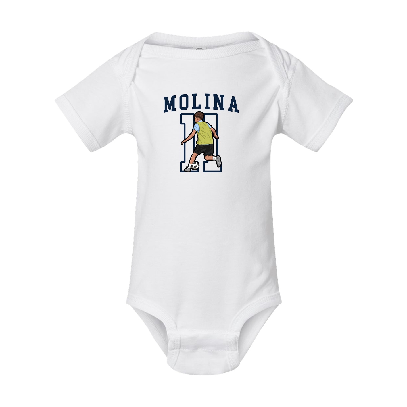 Baby Onesie — Shirsey in White