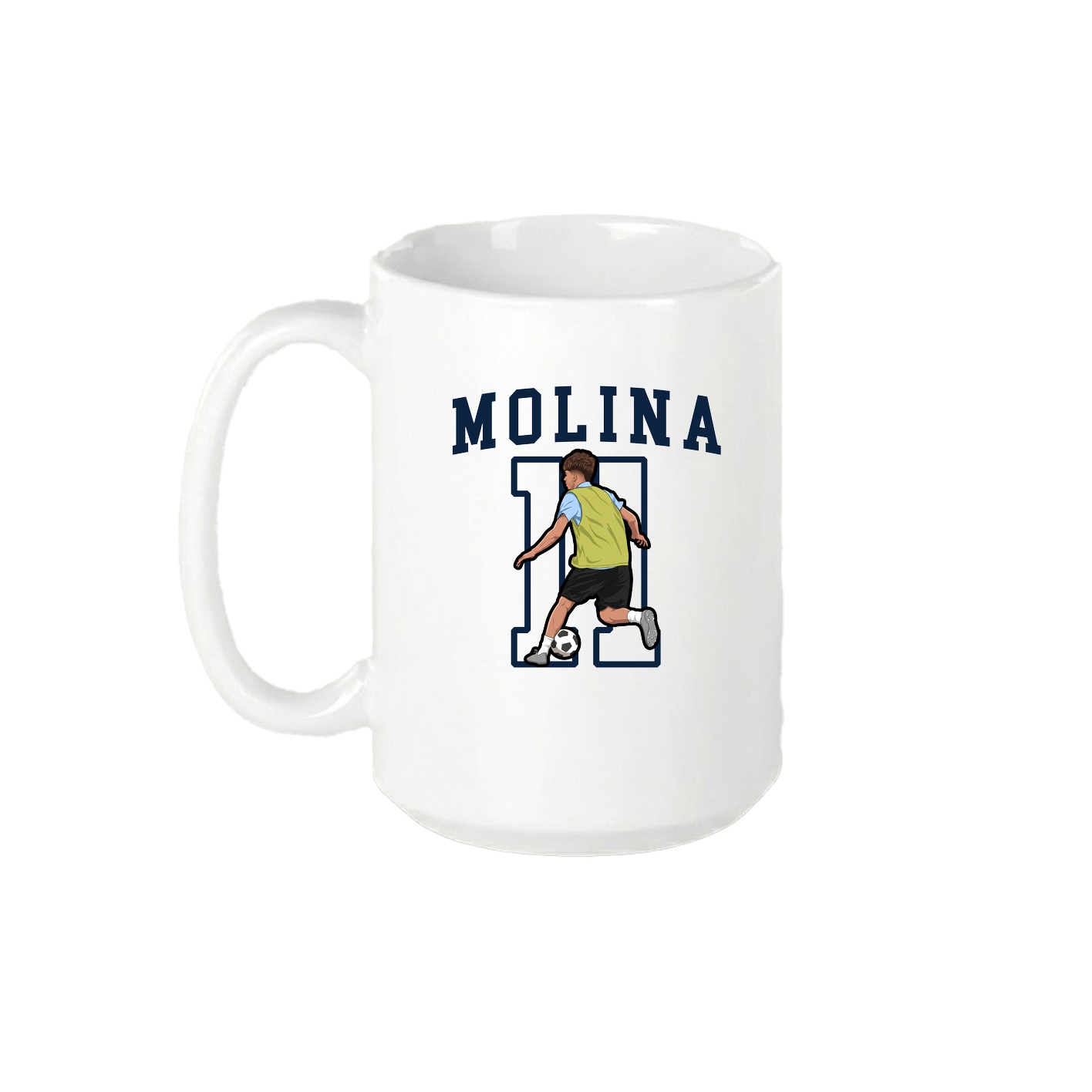 15oz Coffee Mug — Shirsey in White