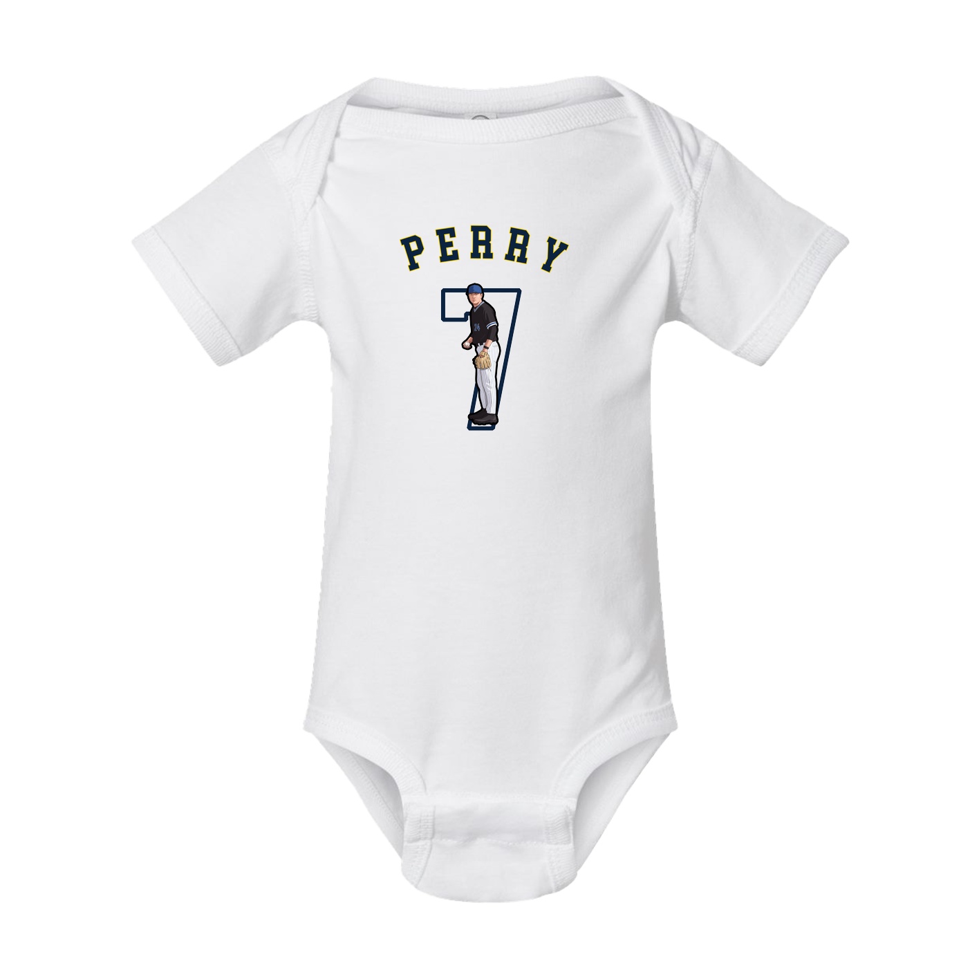 Baby Onesie — Shirsey Arch in White
