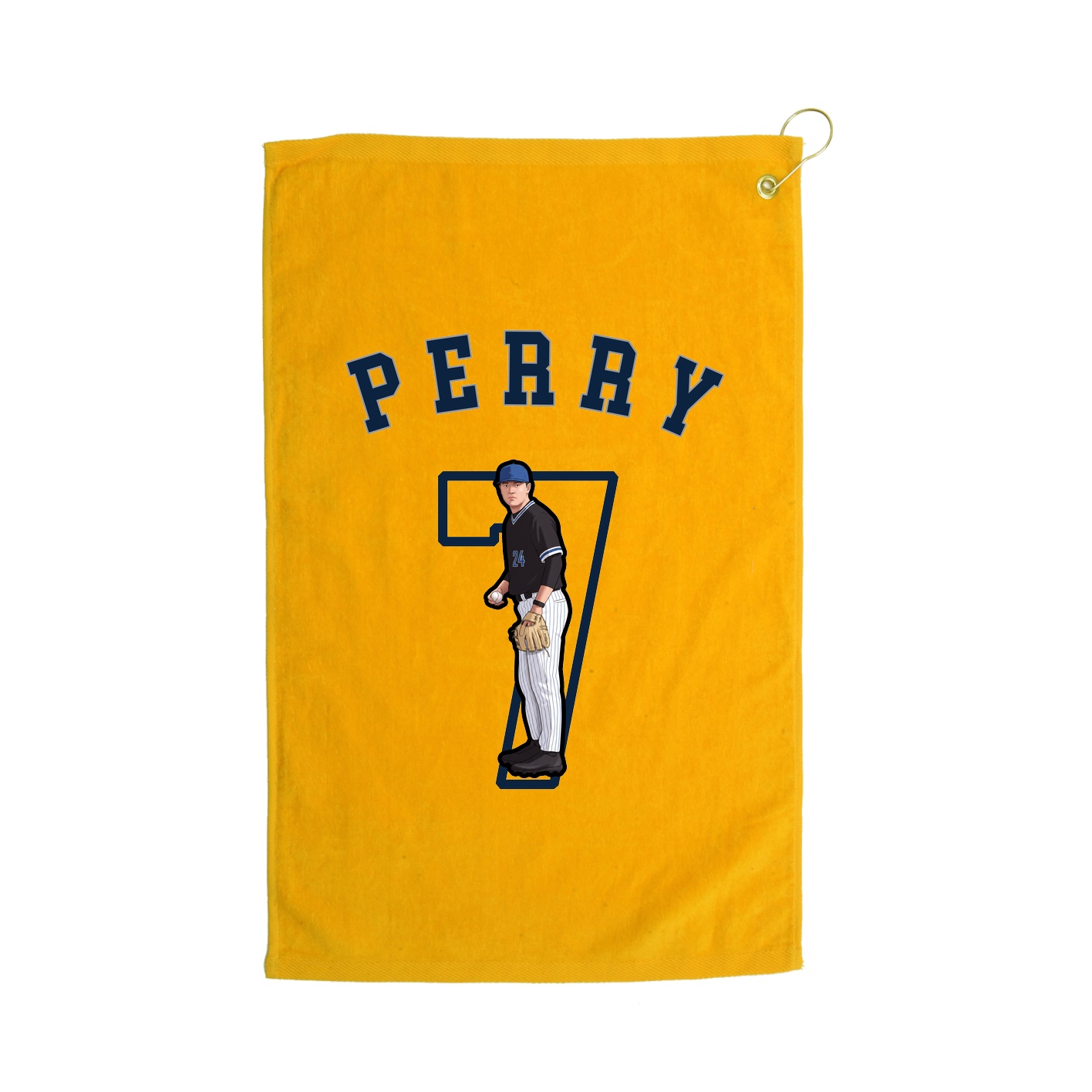Golf Towel — Shirsey Arch in Gold