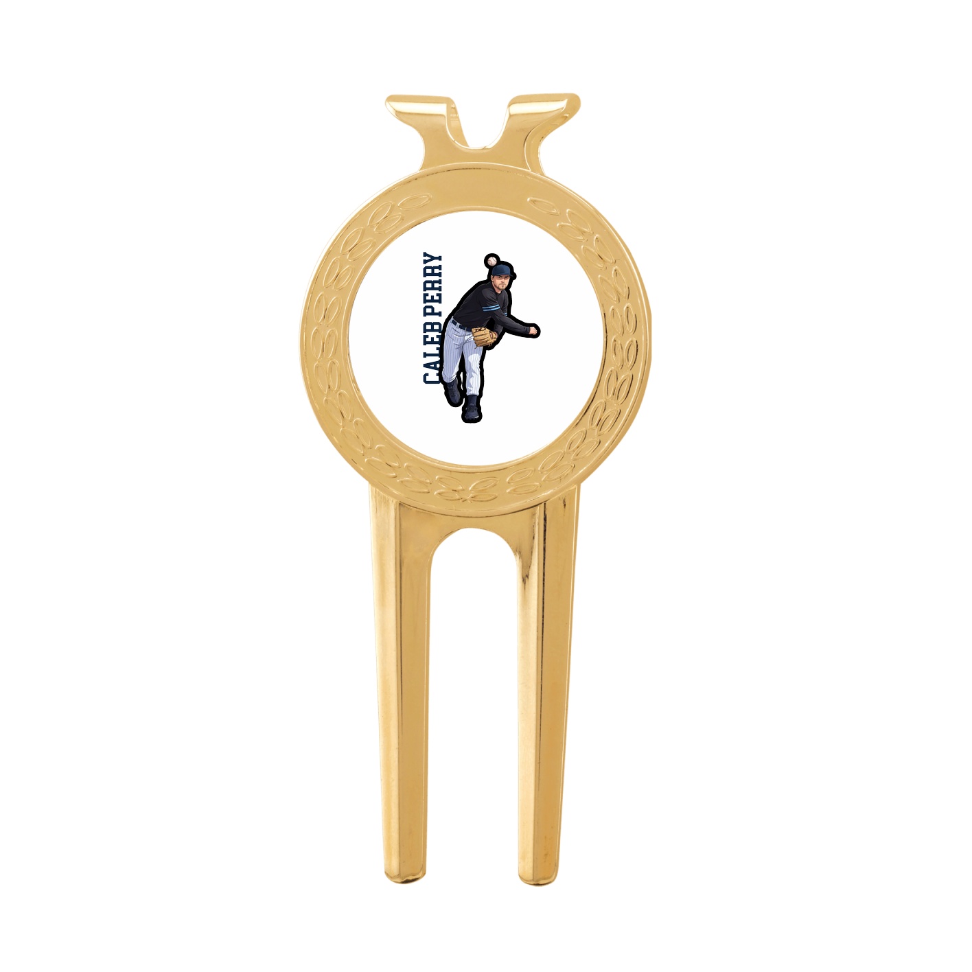 Divot Tool with Ball Marker — Name Vertical in Classic