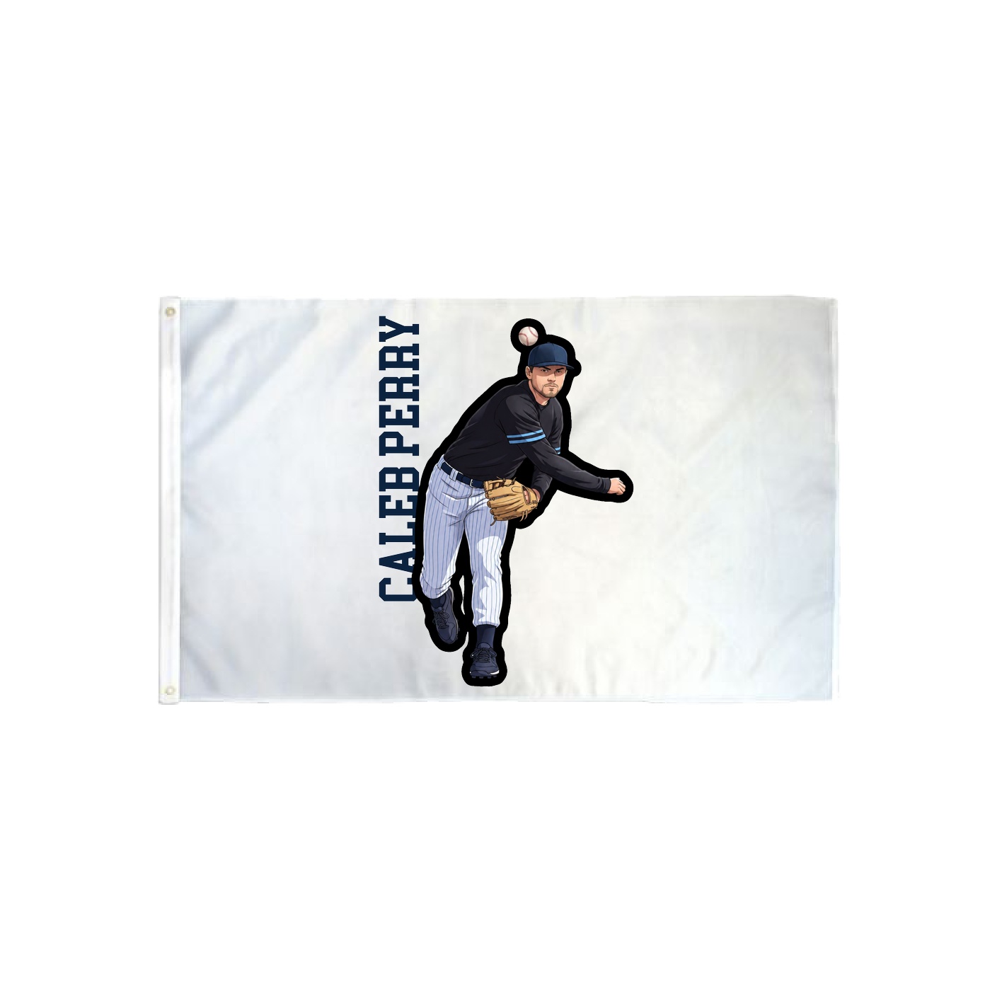 3x5 Flag — Name Vertical in Classic