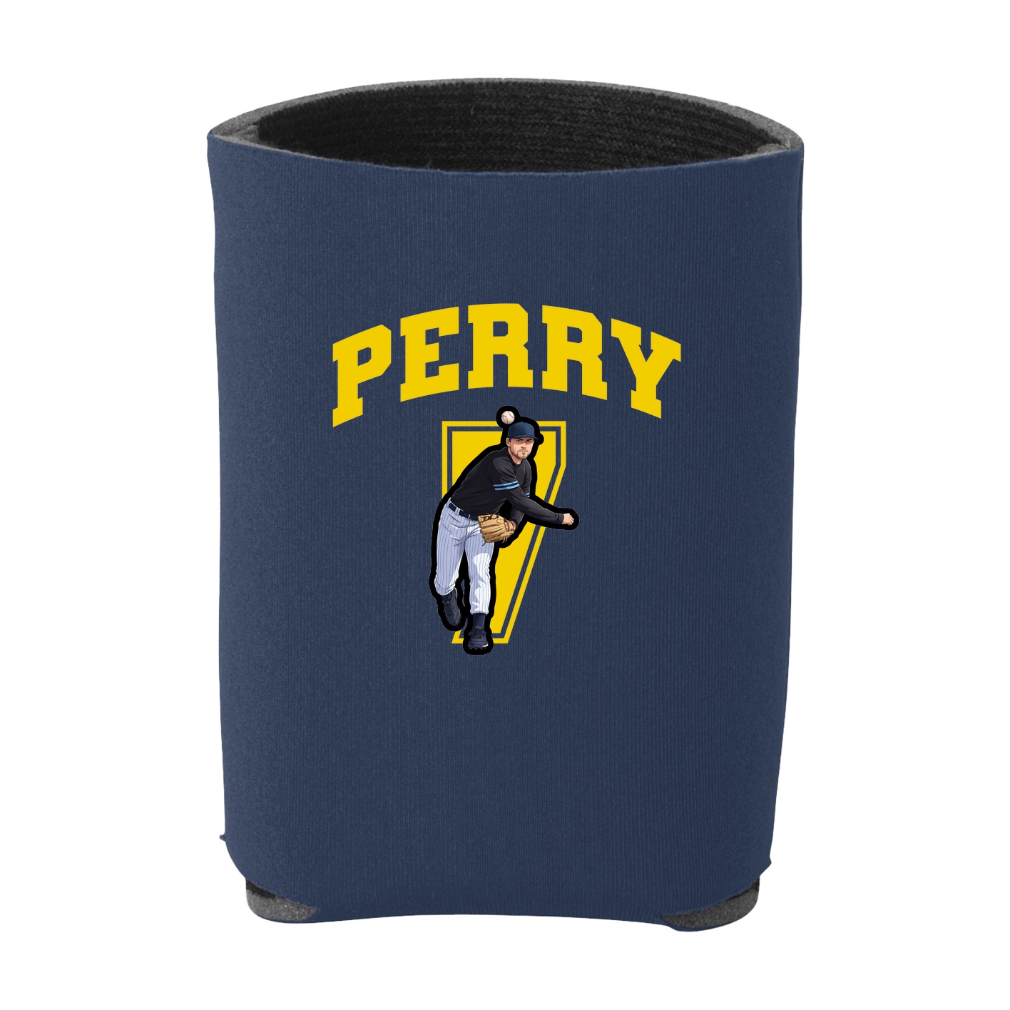 Can Holder — Number in Navy
