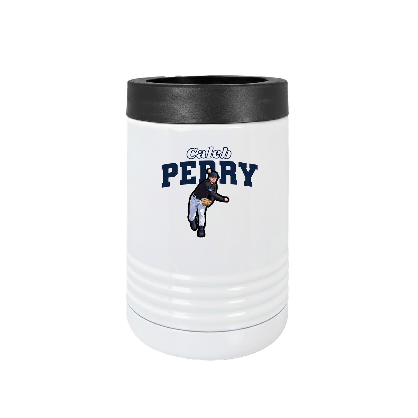 Beverage Holder — Name Arch in White