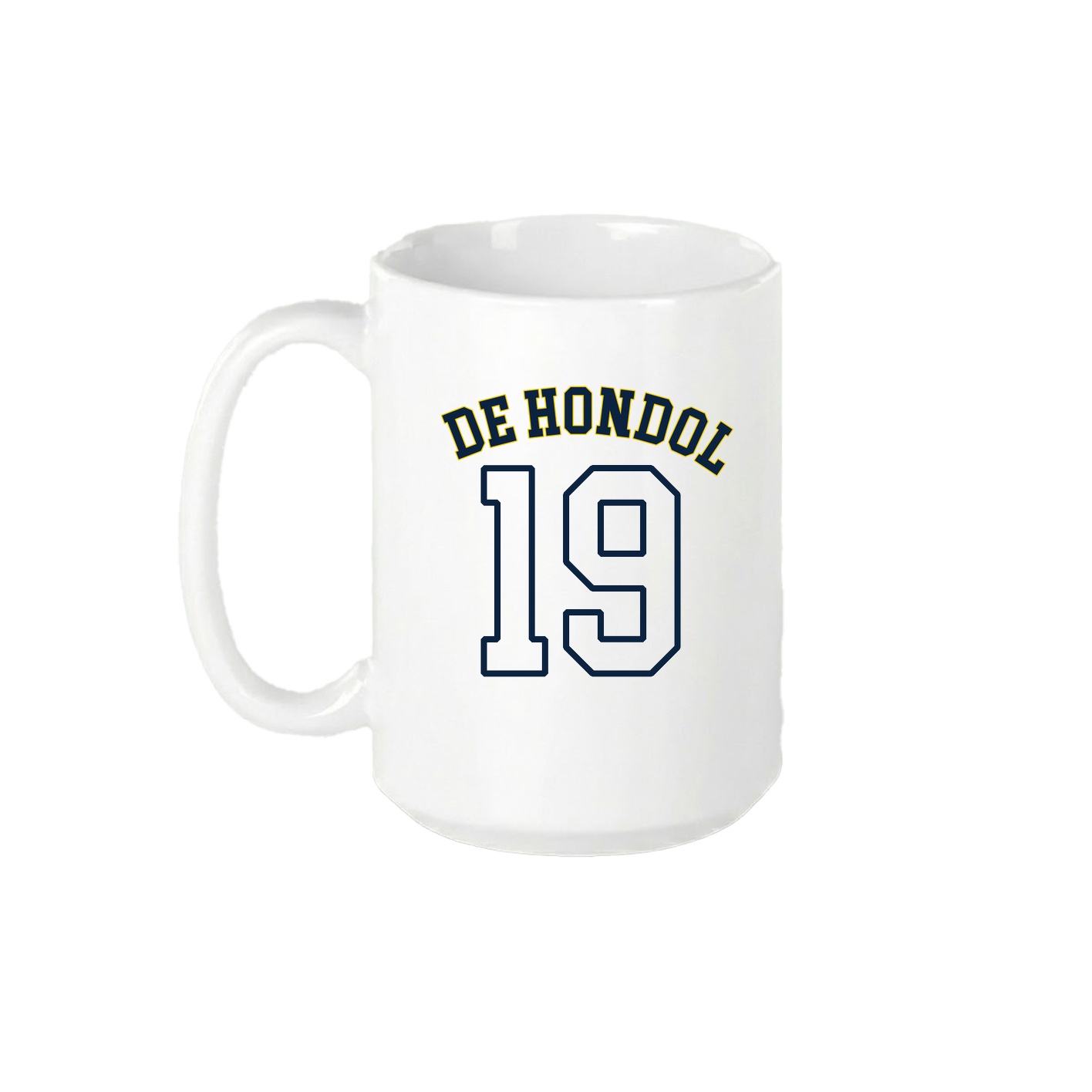 15oz Coffee Mug — Shirsey Arch in White