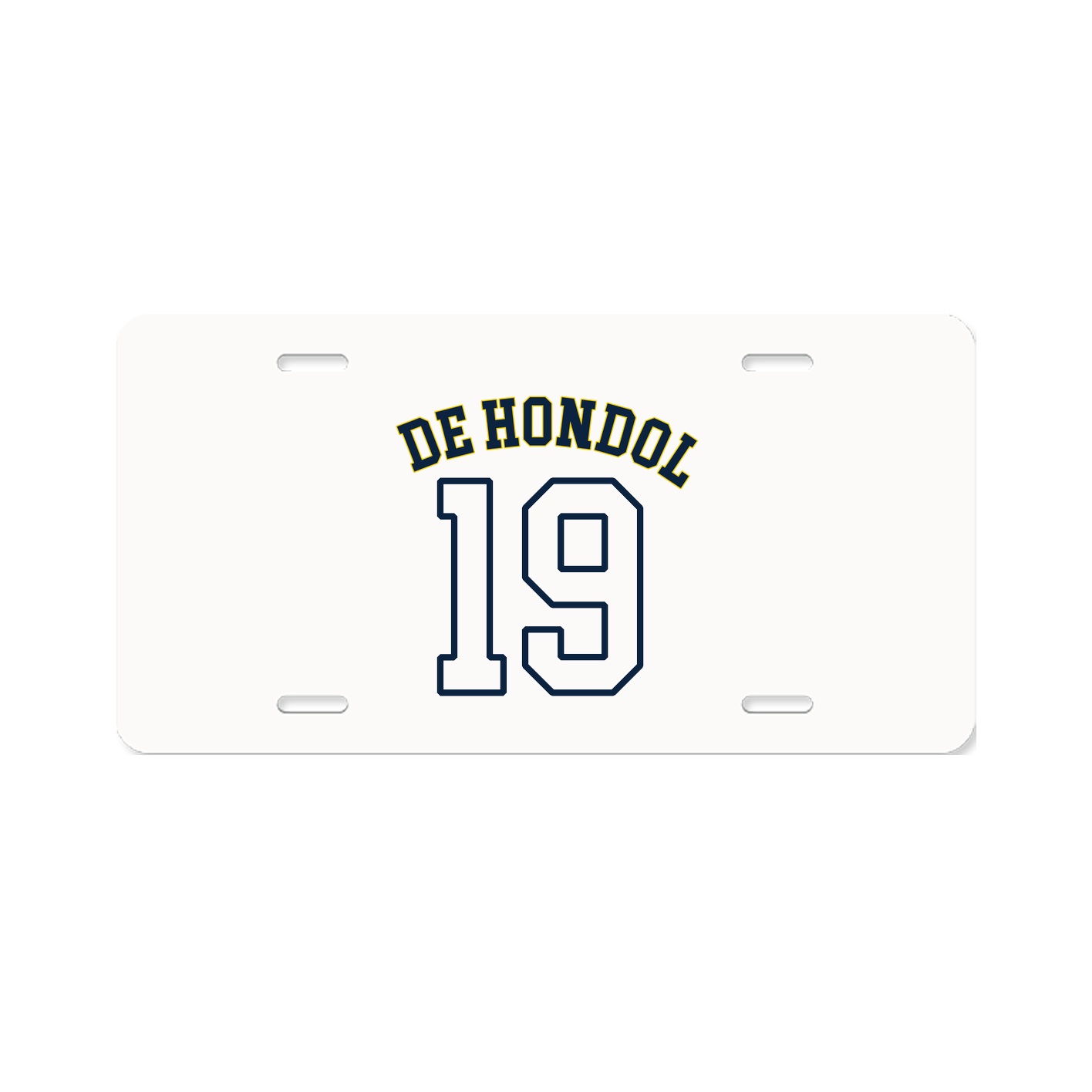 License Plate — Shirsey Arch in Classic