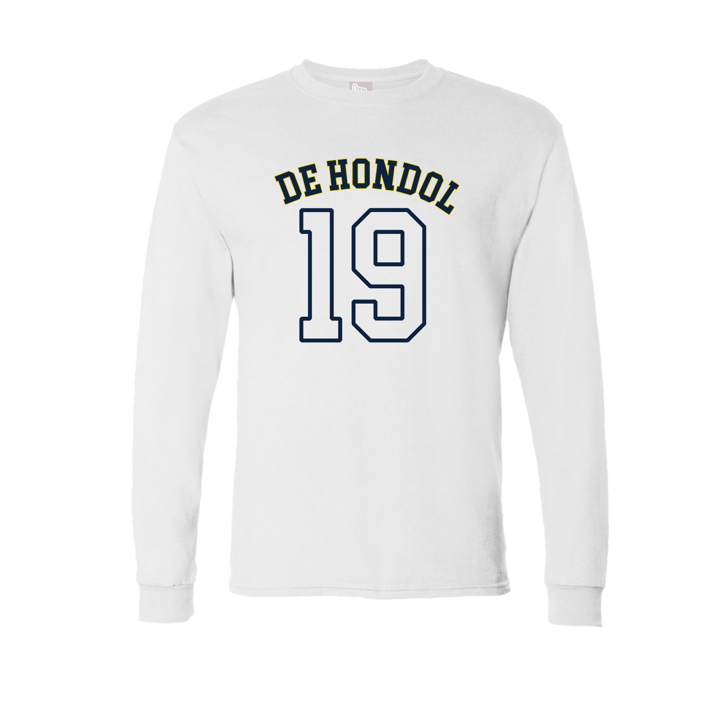 Long Sleeve Tee — Shirsey Arch in White