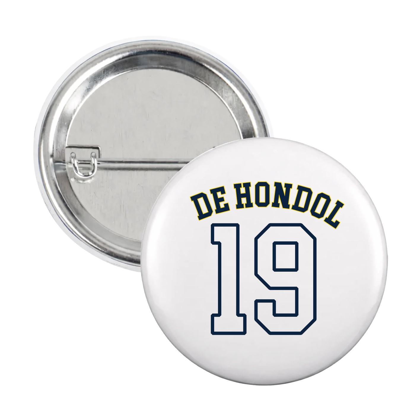 Game Day Button — Shirsey Arch in White
