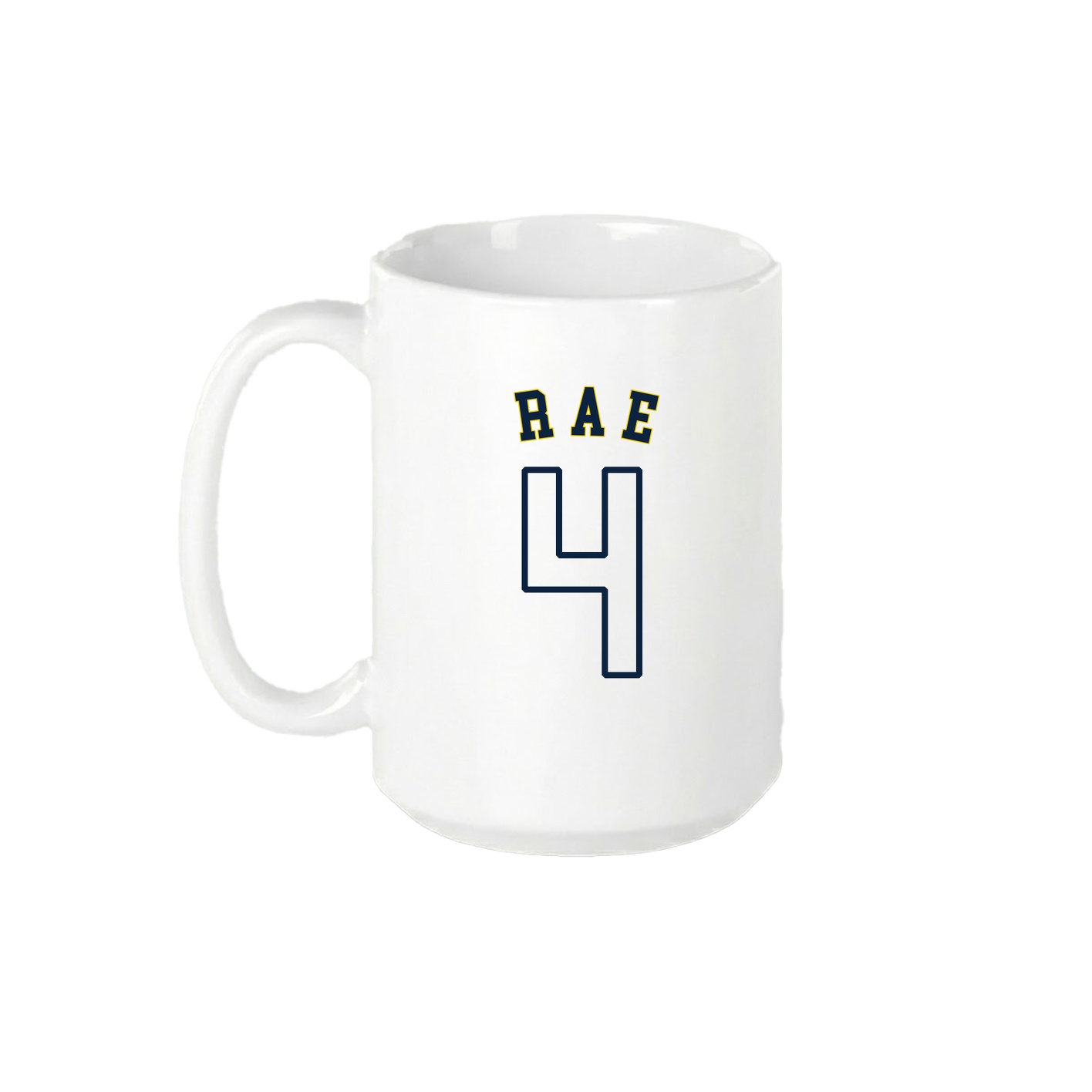 15oz Coffee Mug — Shirsey Arch in White