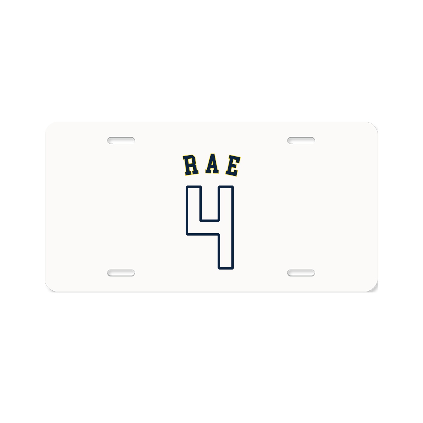 License Plate — Shirsey Arch in Classic
