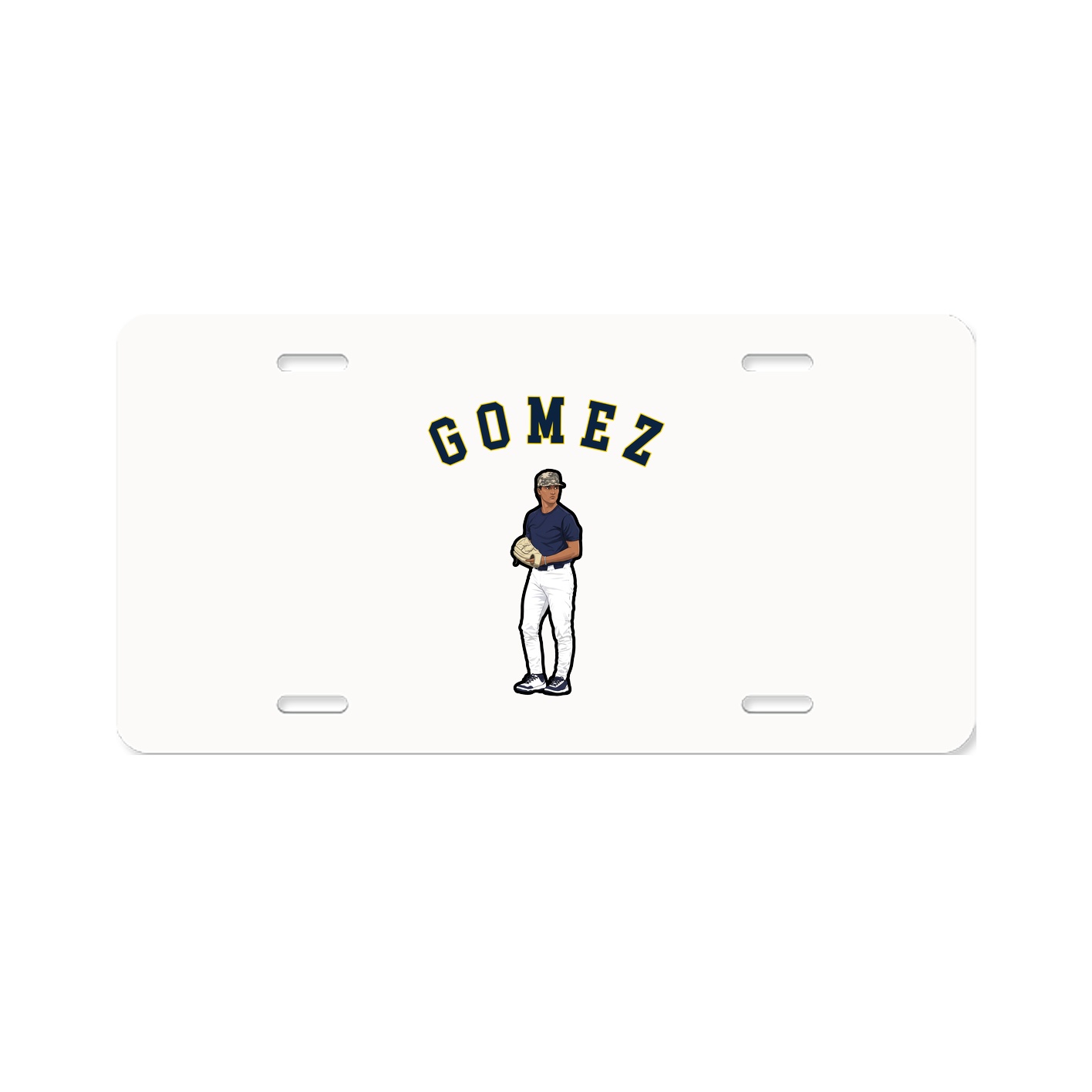 License Plate — Shirsey Arch in Classic