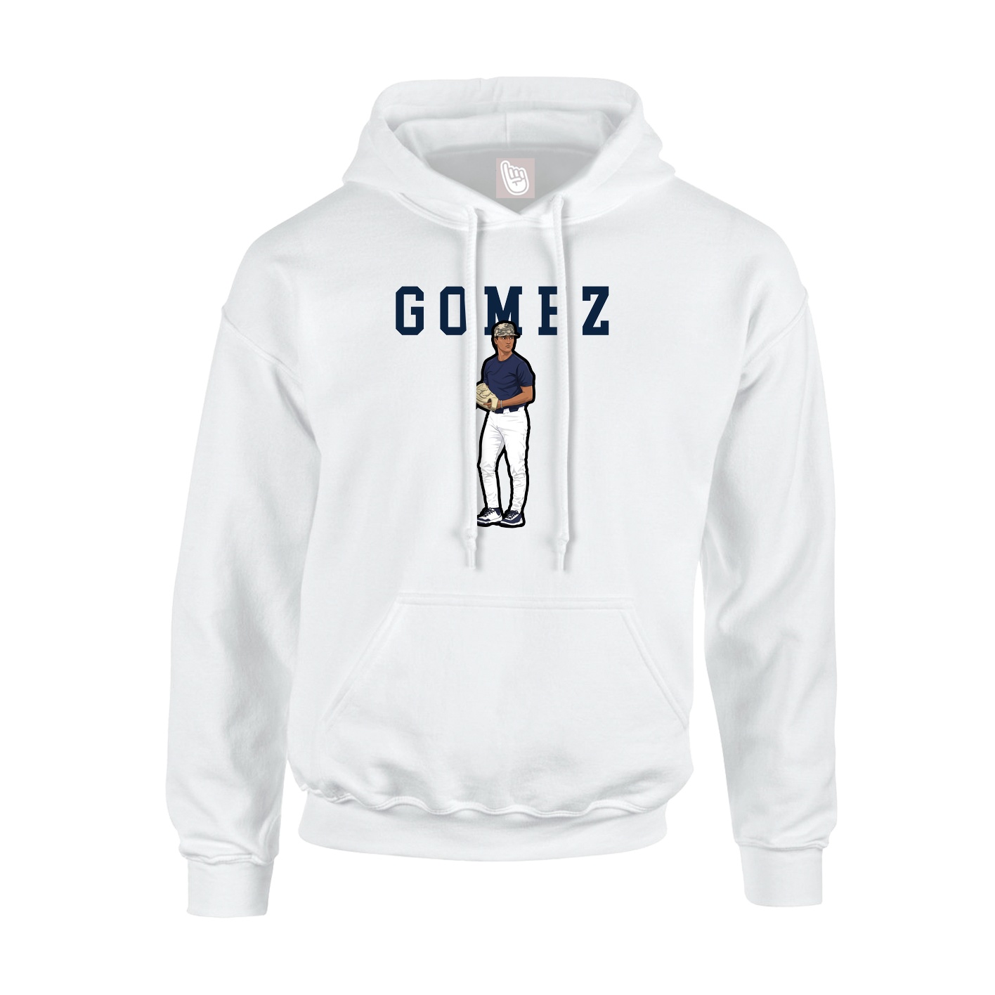 Youth Hoodie — Shirsey in White