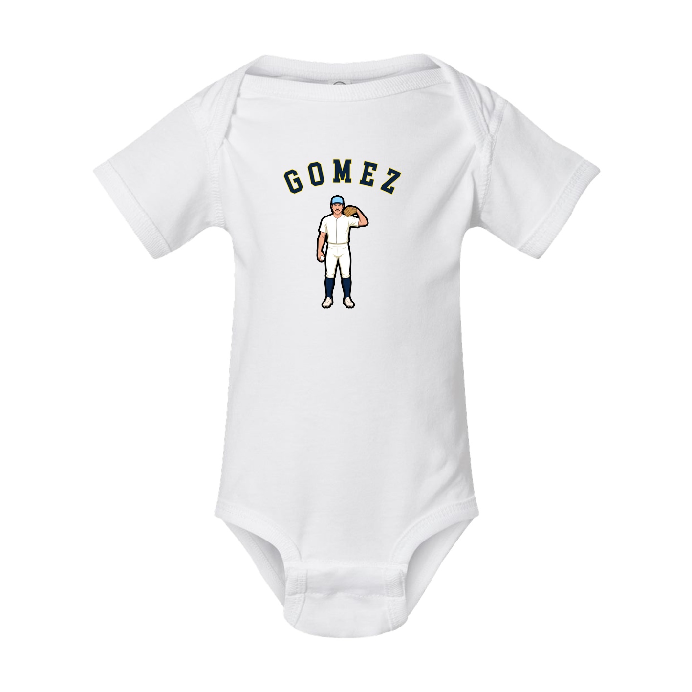 Baby Onesie — Shirsey Arch in White