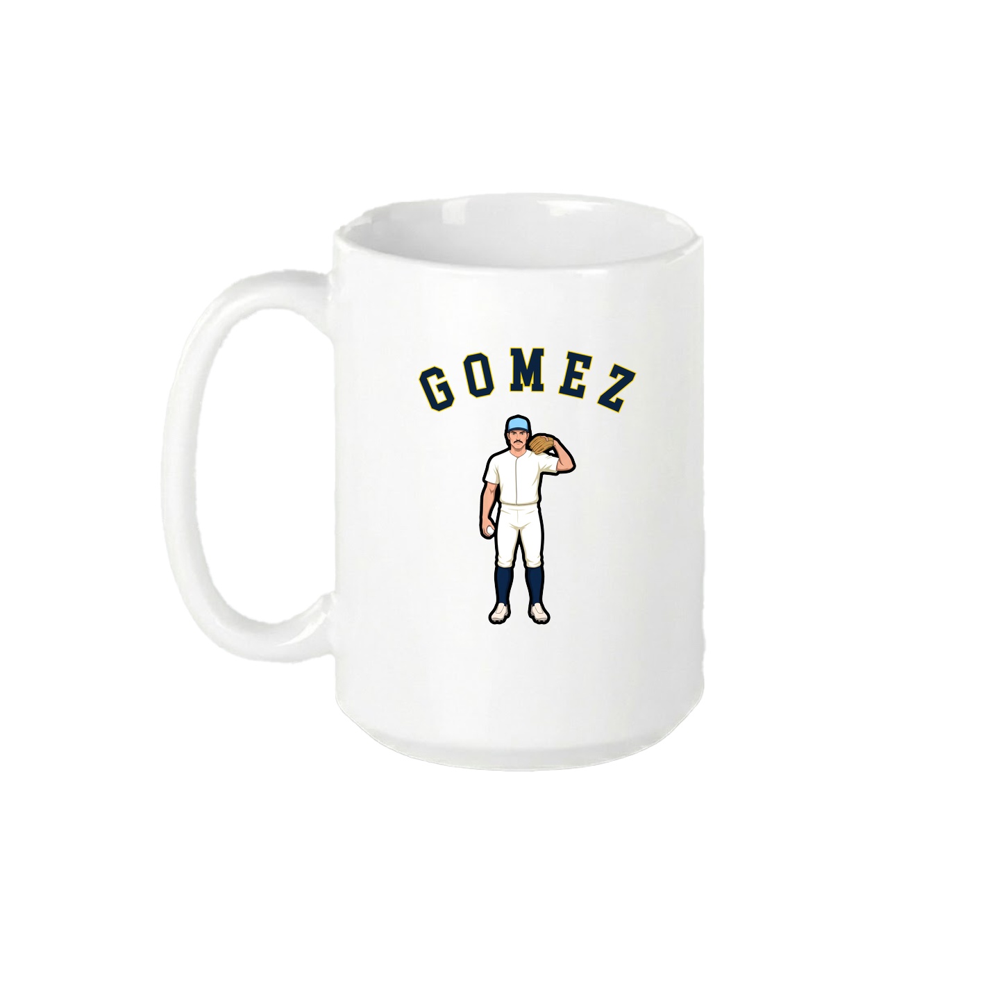 15oz Coffee Mug — Shirsey Arch in White