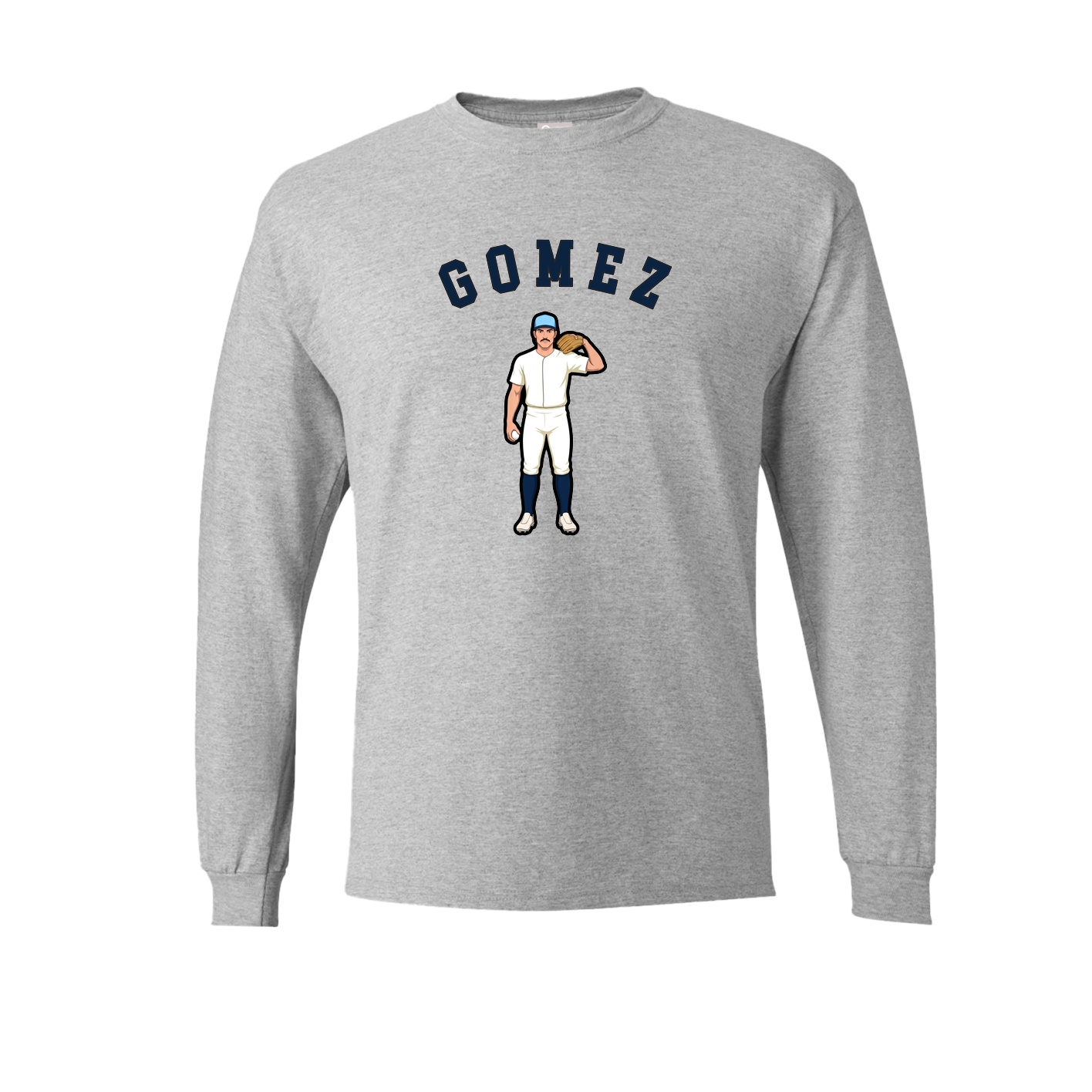Long Sleeve Tee — Shirsey Arch in Grey
