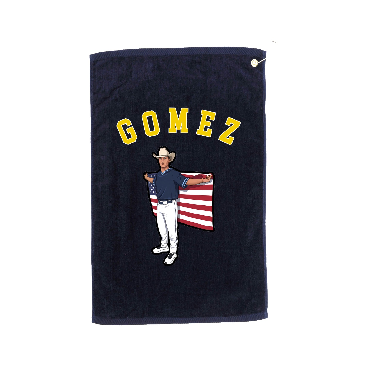 Golf Towel — Shirsey Arch in Navy