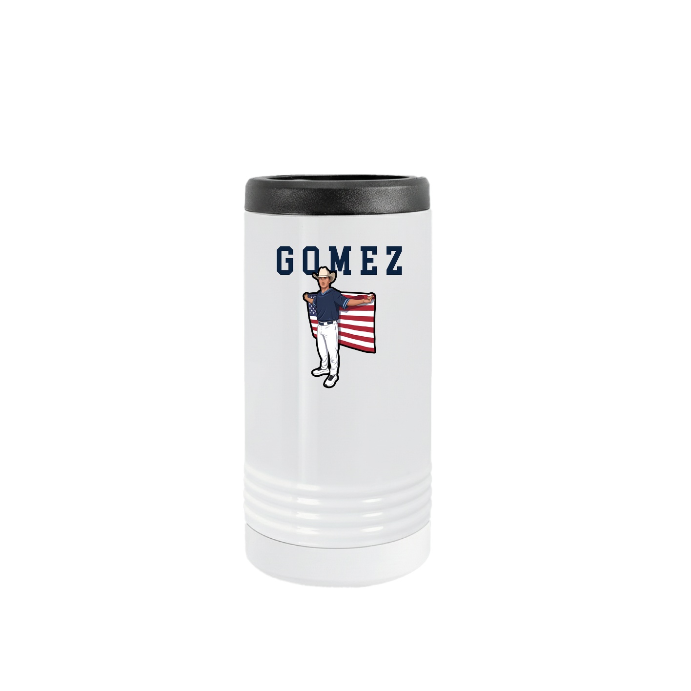 Slim Beverage Holder — Shirsey in White