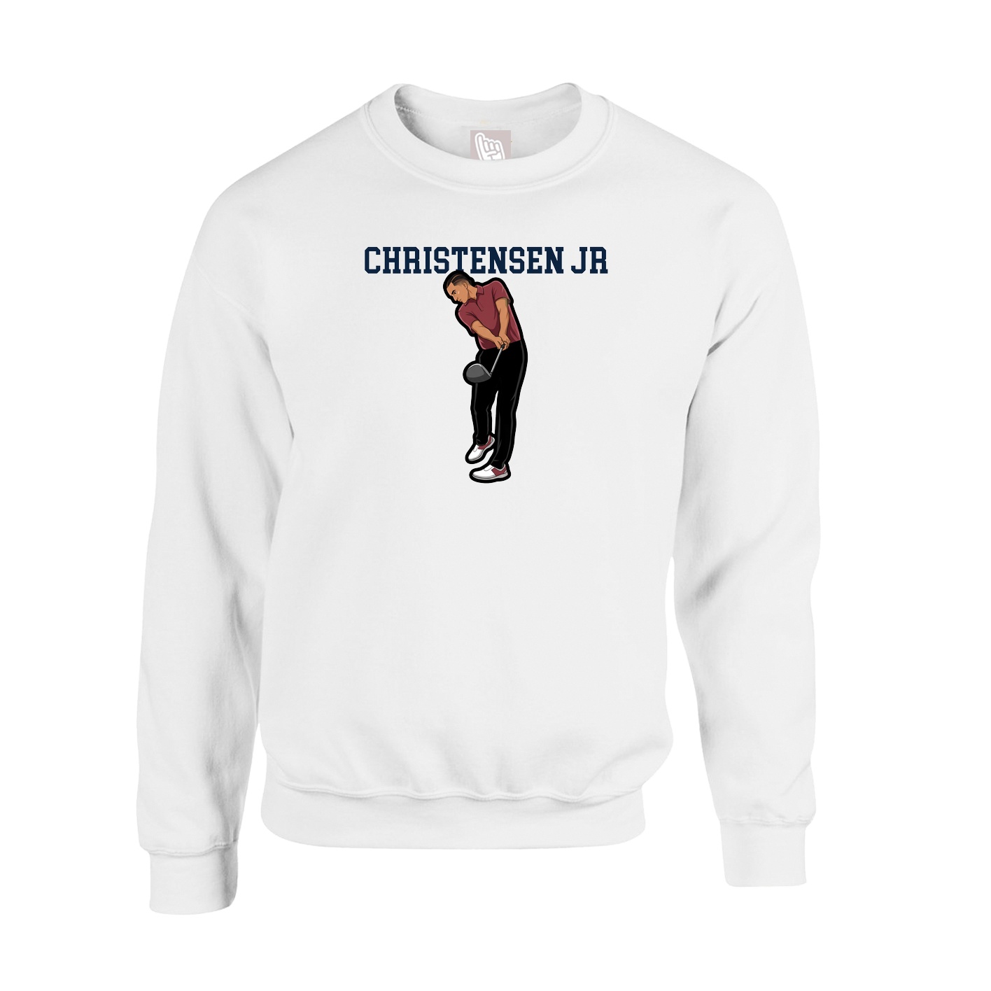 Fleece Crew — Shirsey in White