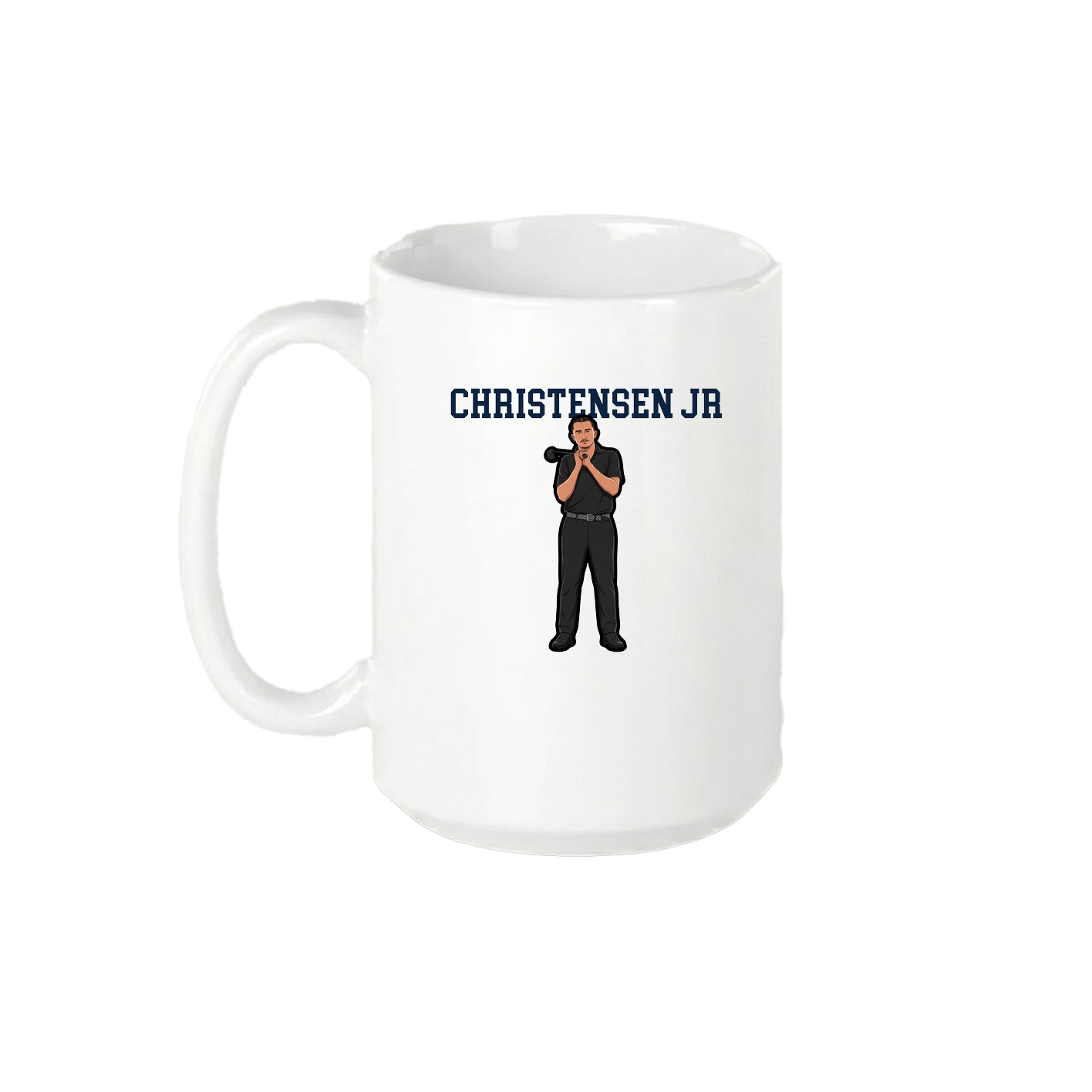 15oz Coffee Mug — Shirsey in White