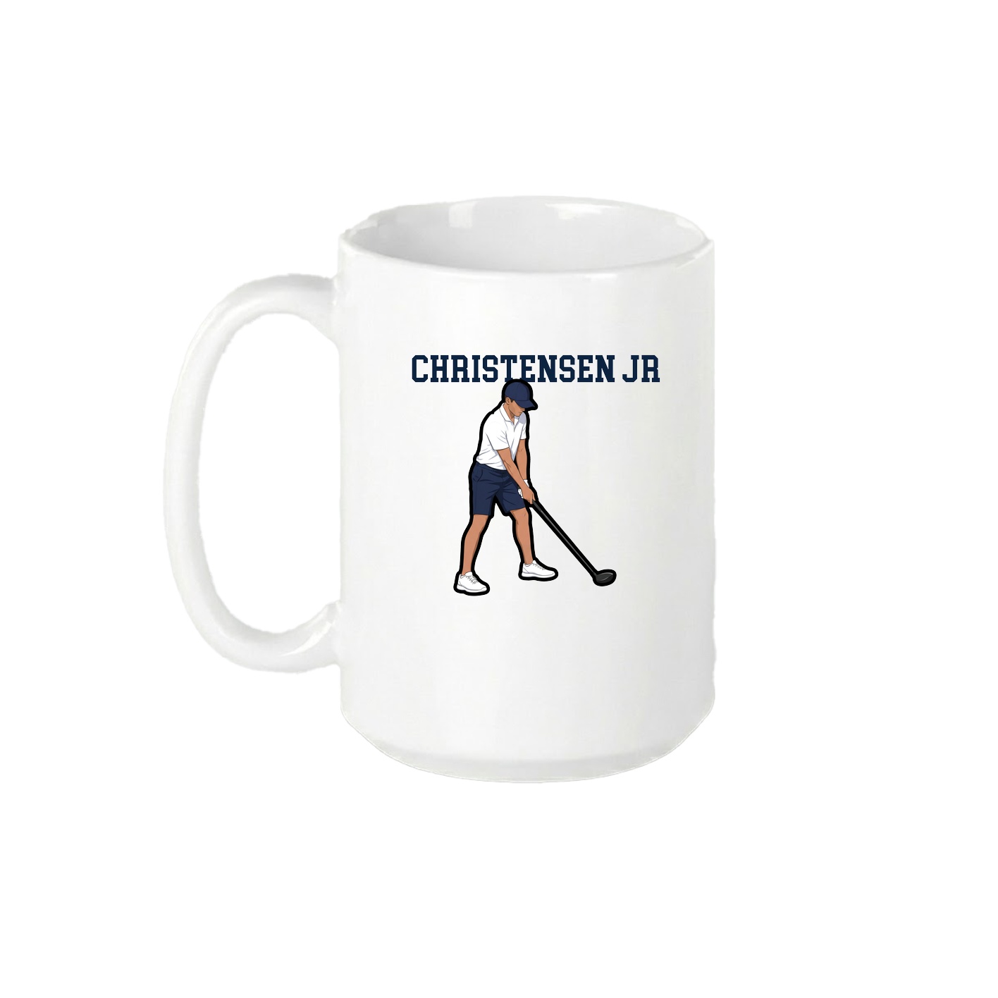 15oz Coffee Mug — Shirsey in White