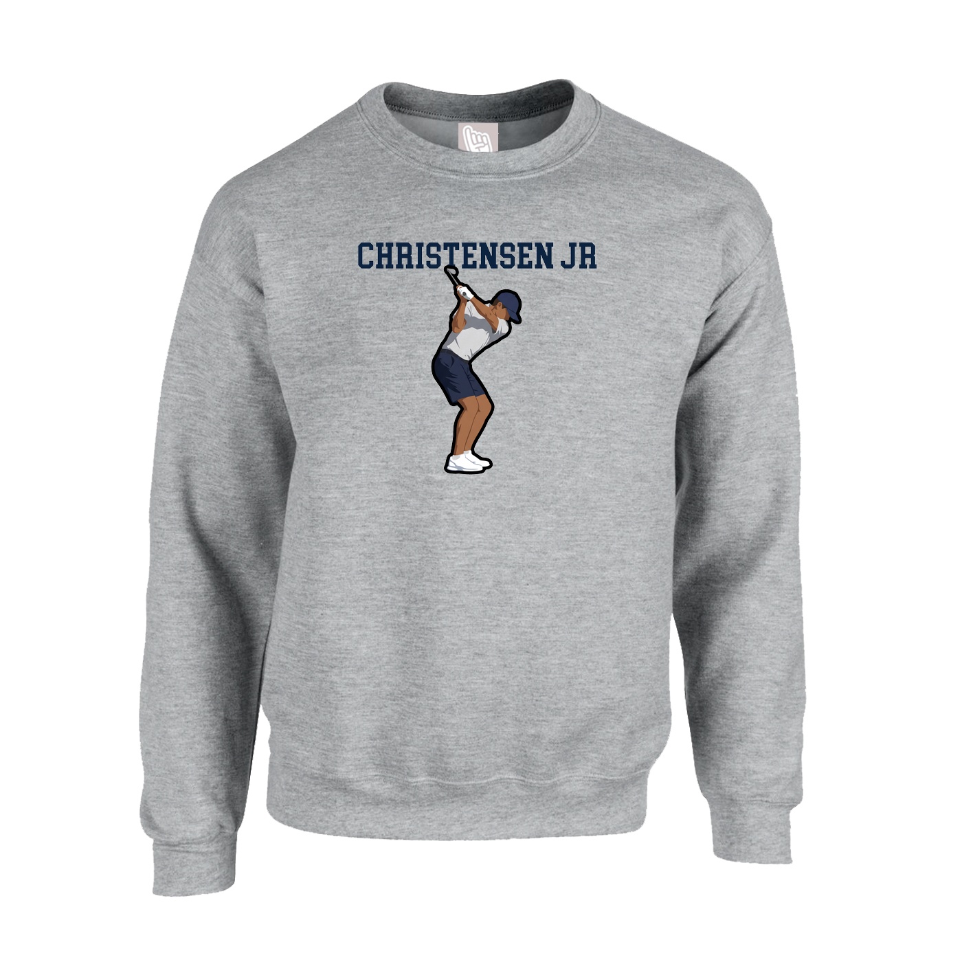 Fleece Crew — Shirsey in Grey