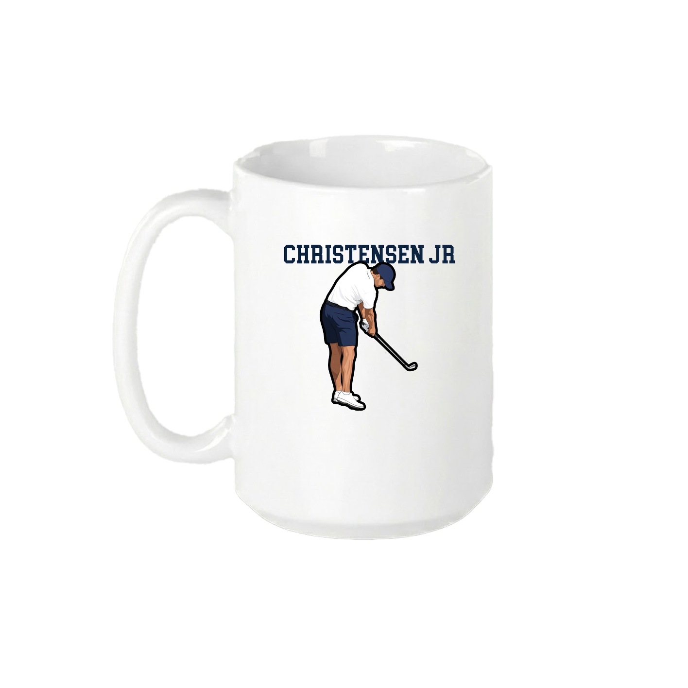 15oz Coffee Mug — Shirsey in White