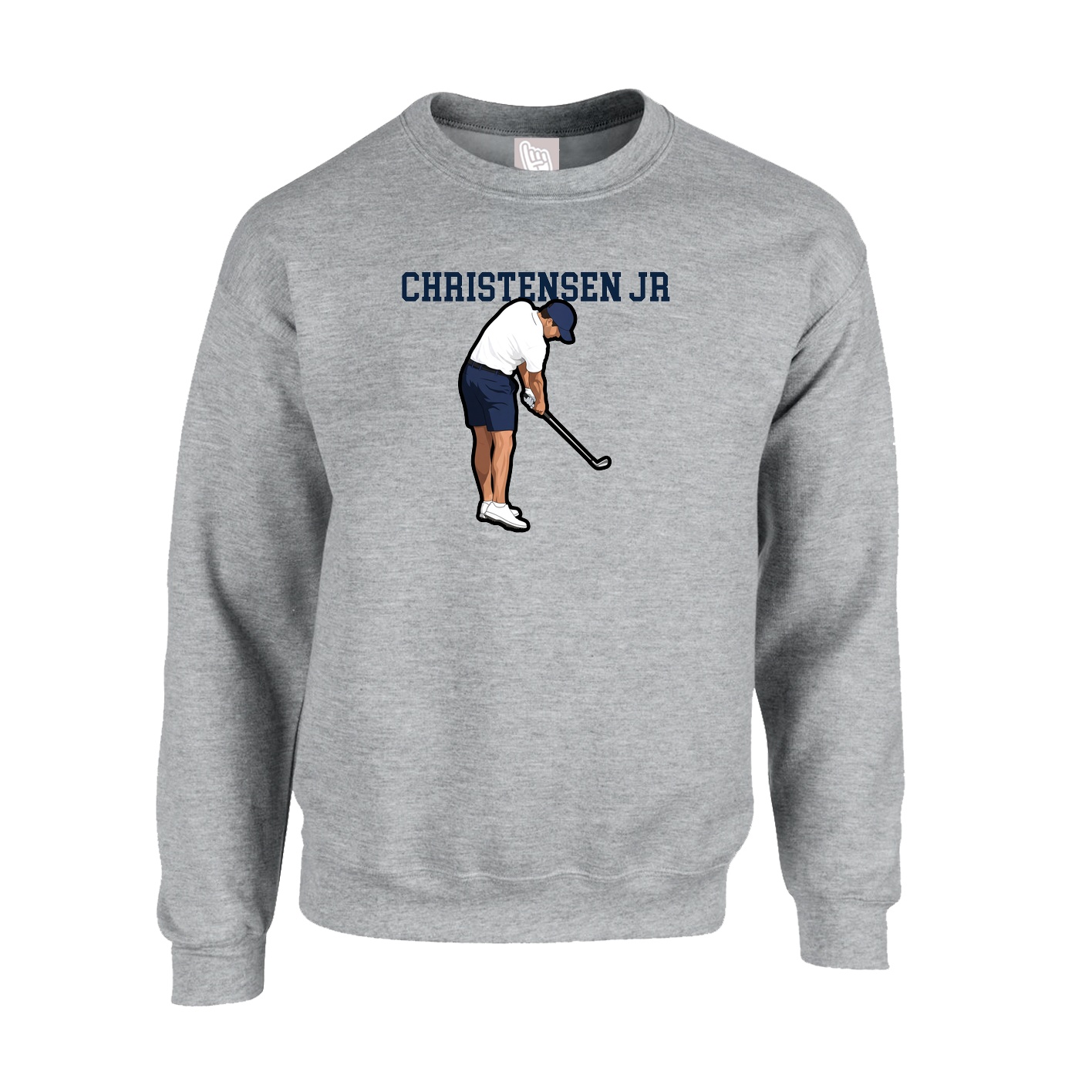 Fleece Crew — Shirsey in Grey