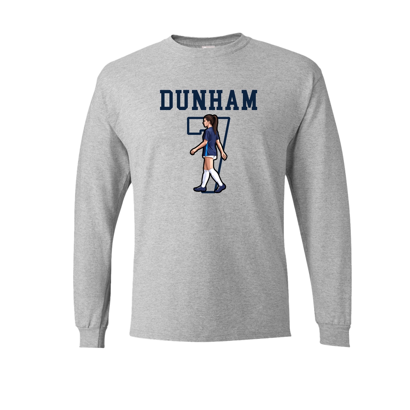 Long Sleeve Tee — Shirsey in Grey